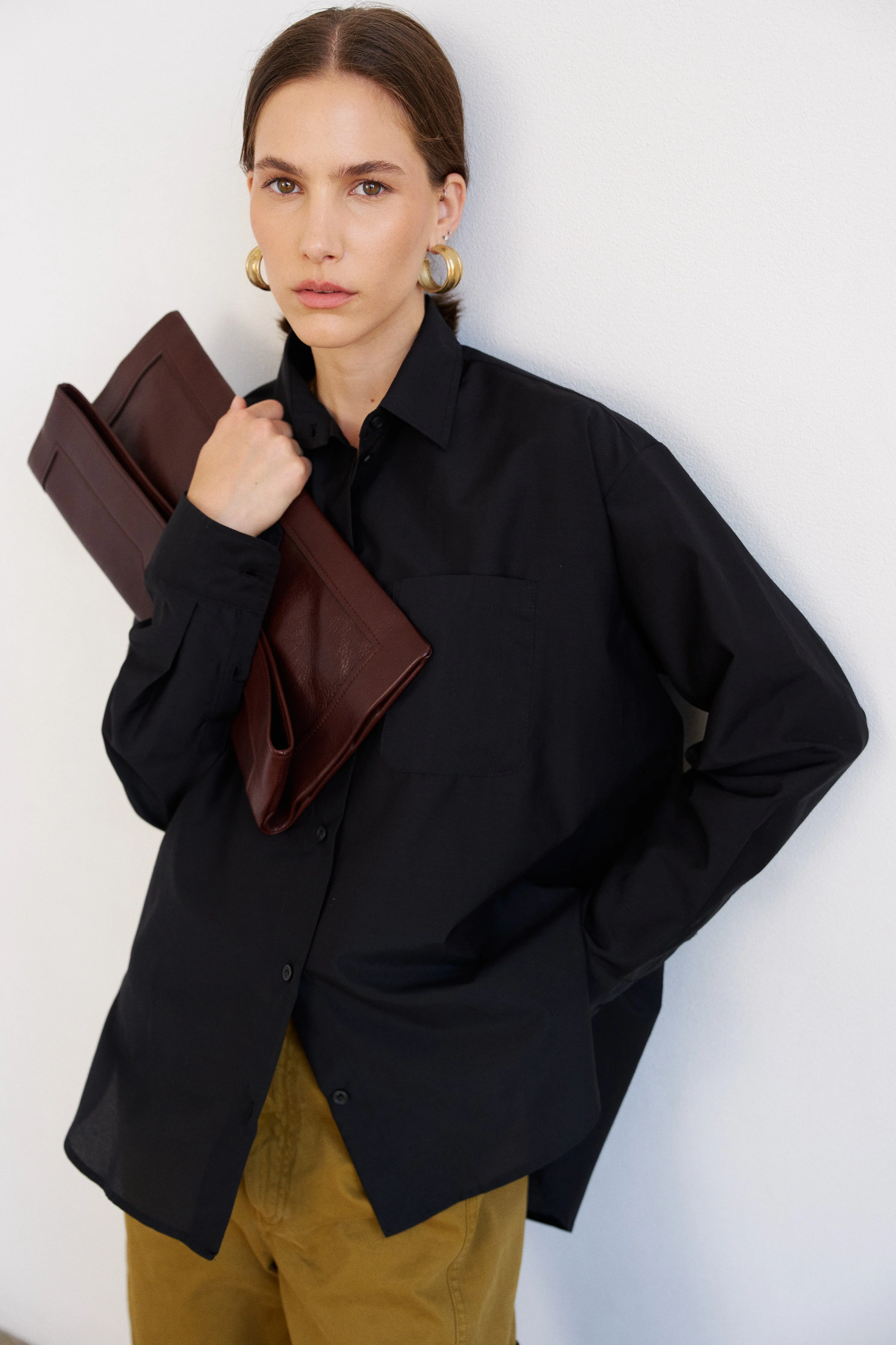 Jamie Haller - The Essential Shirt in Black - Image 11