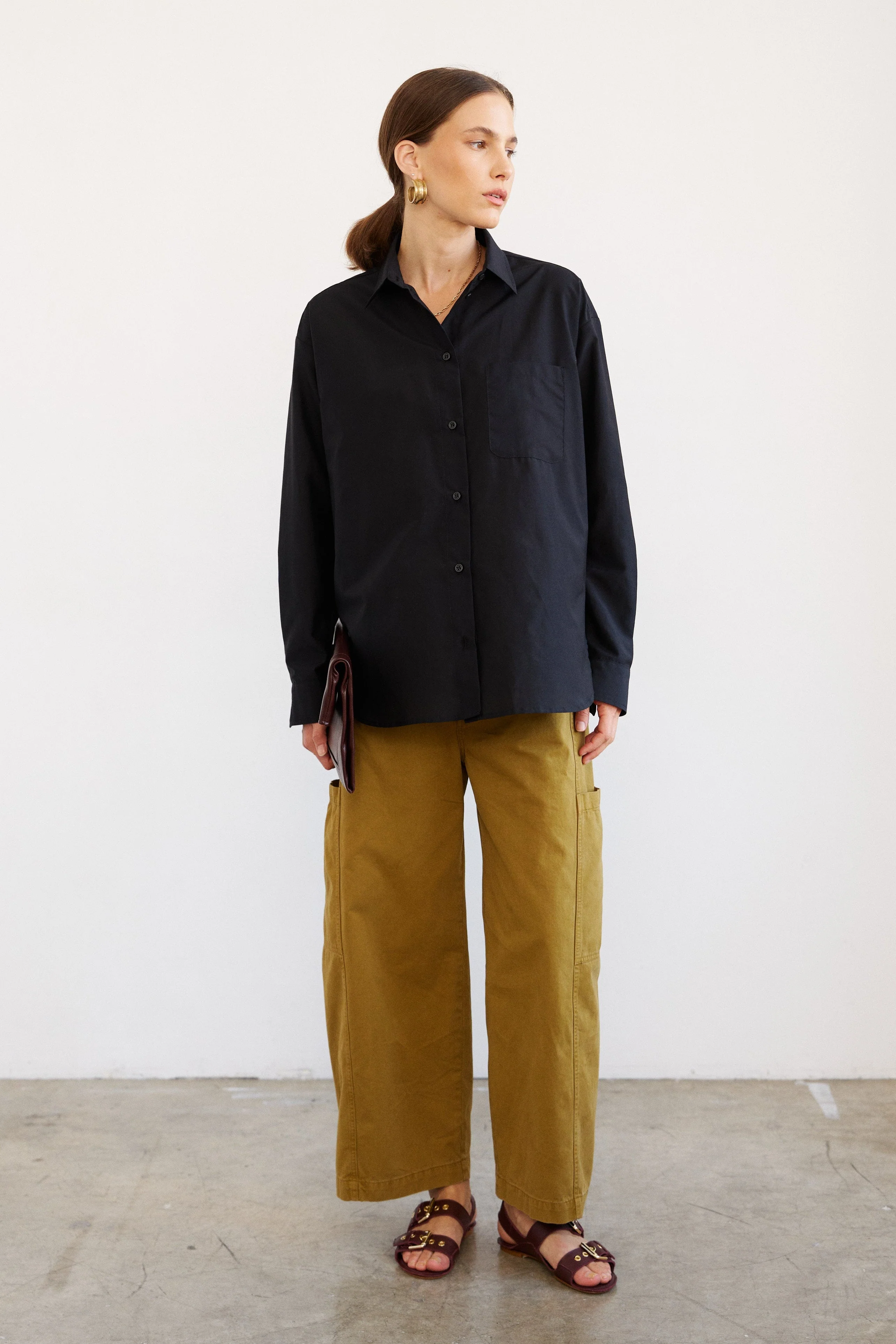 Jamie Haller - The Essential Shirt in Black - Image 2