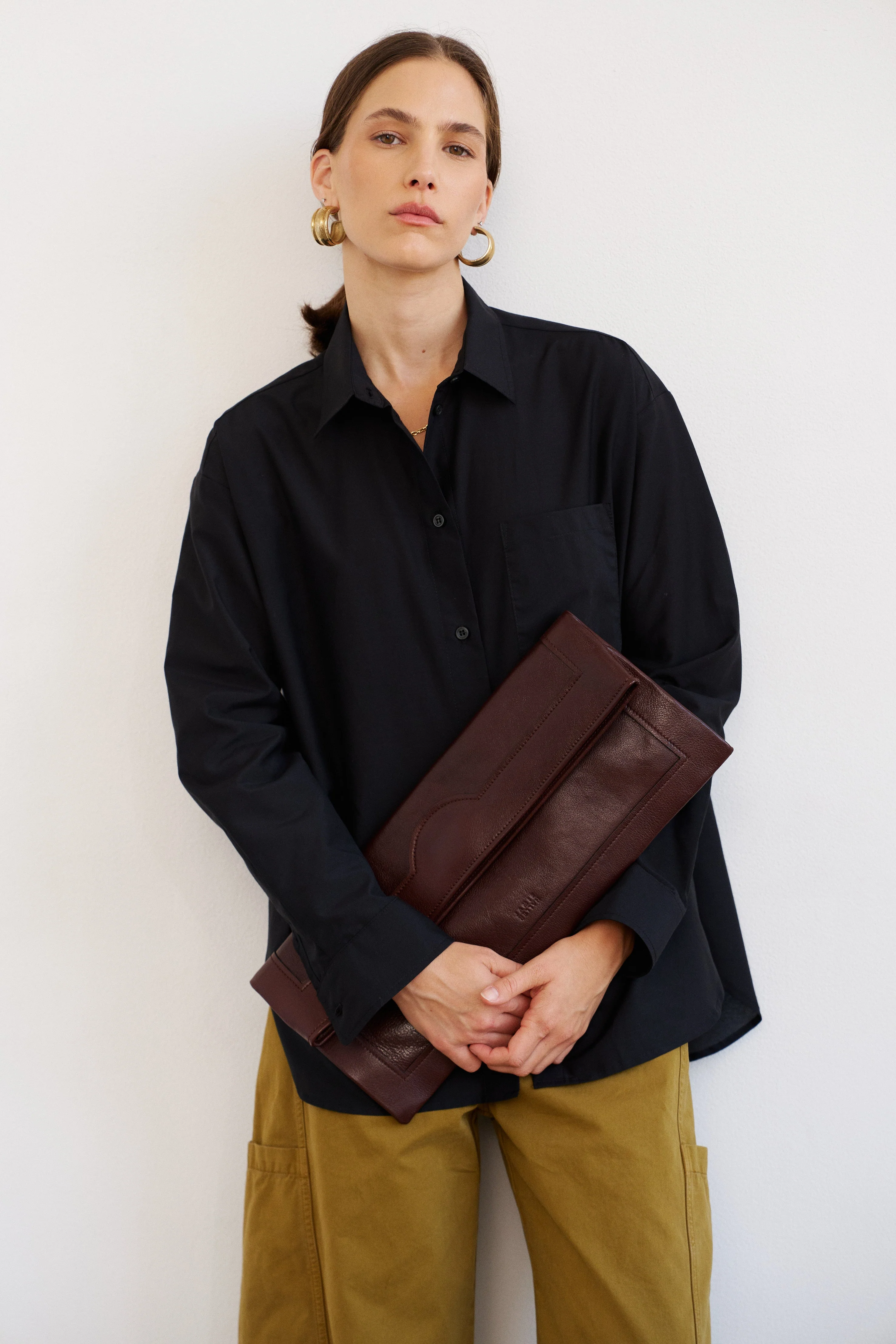 Jamie Haller - The Essential Shirt in Black - Image 3