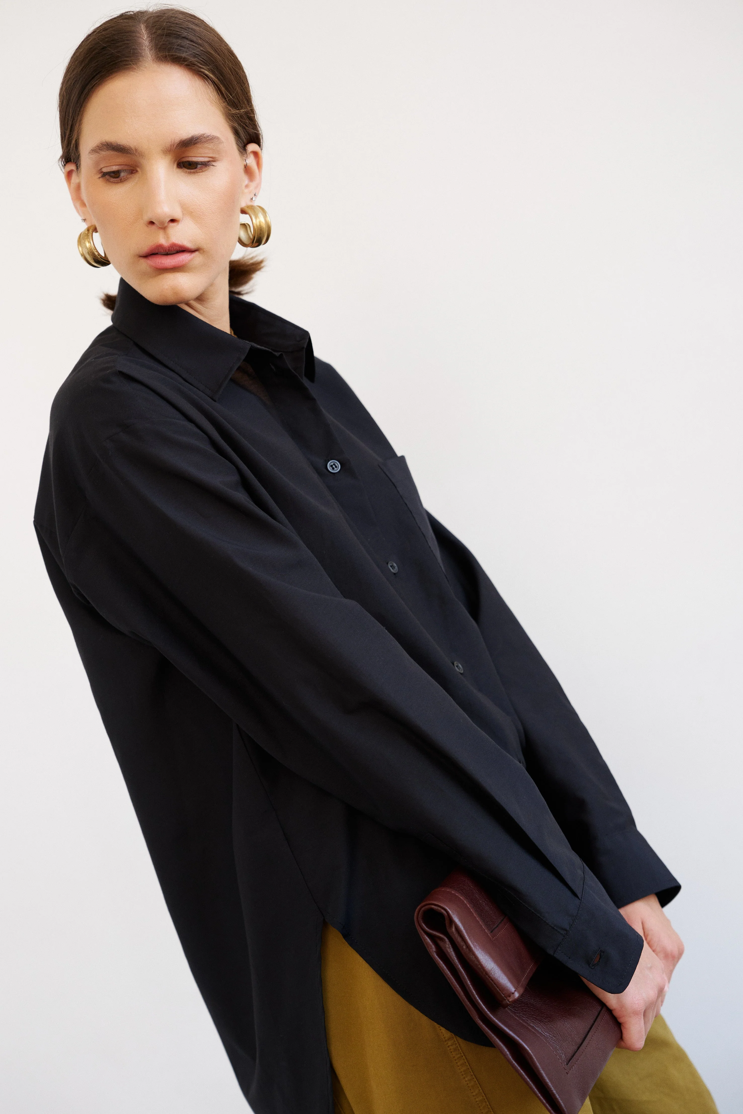 Jamie Haller - The Essential Shirt in Black - Image 5