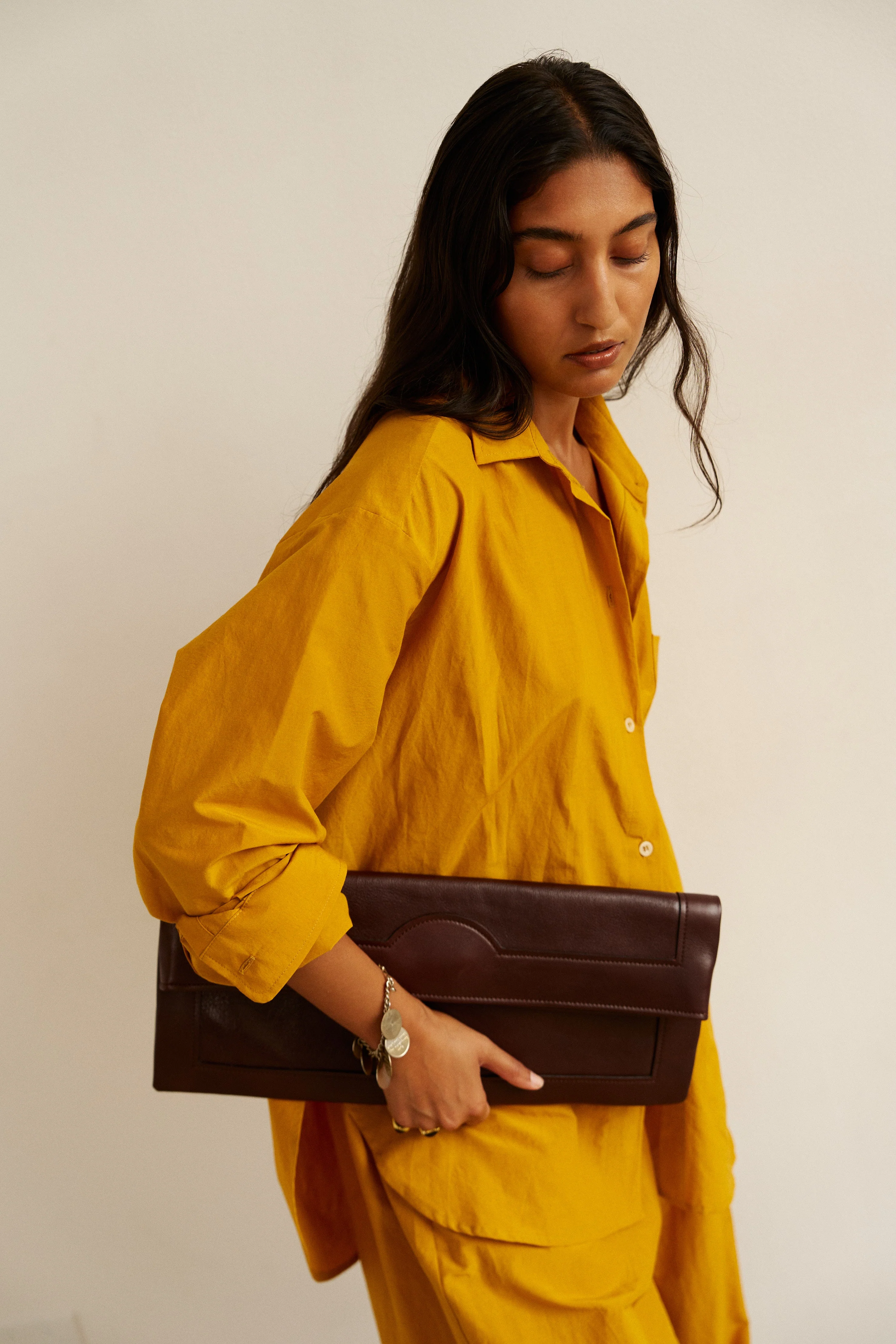 Jamie Haller - The Essential Shirt in Turmeric - Image 3