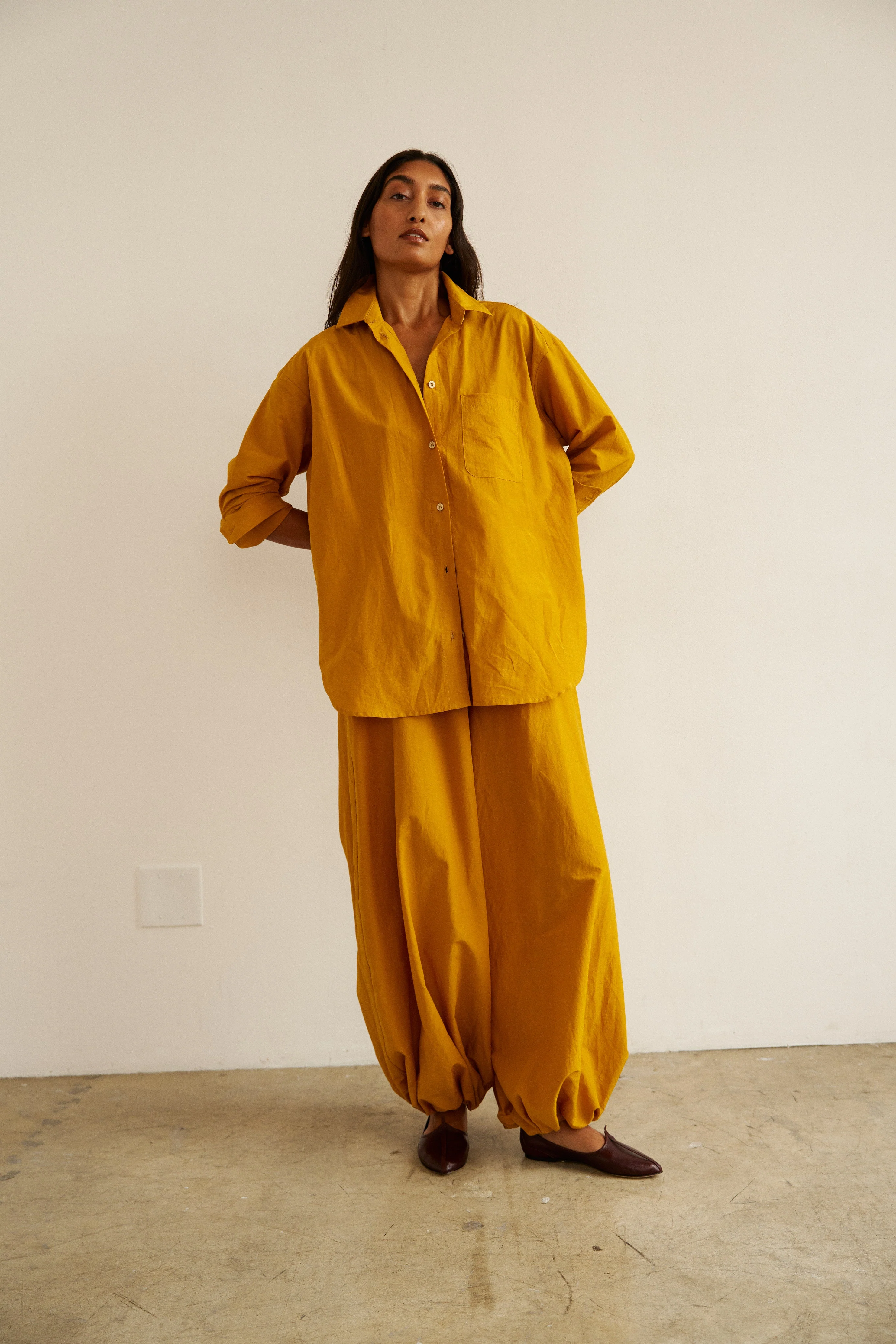 Jamie Haller - The Essential Shirt in Turmeric - Image 6