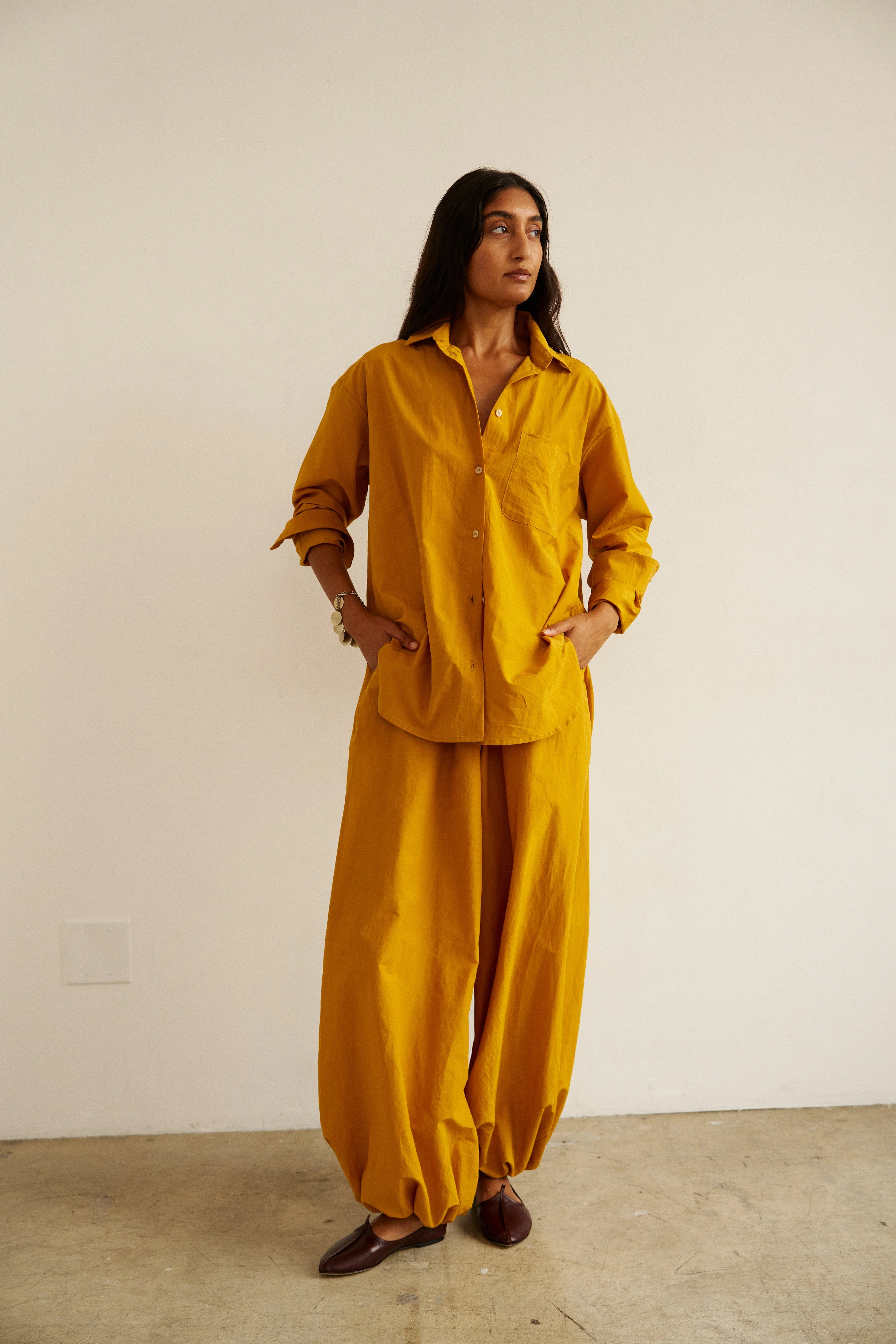 Jamie Haller - The Essential Shirt in Turmeric - Image 7