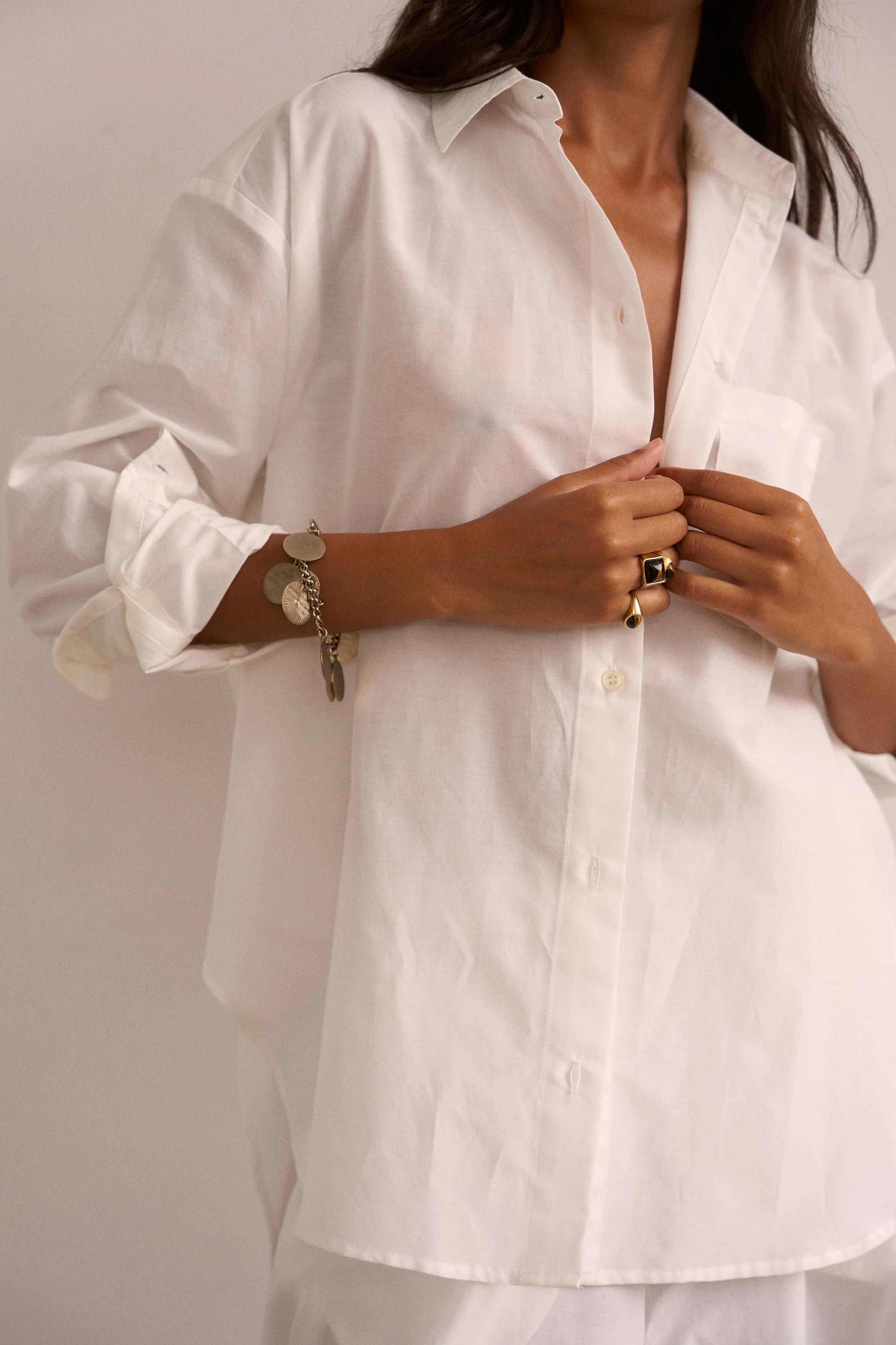Jamie Haller - The Essential Shirt in White - Image 4