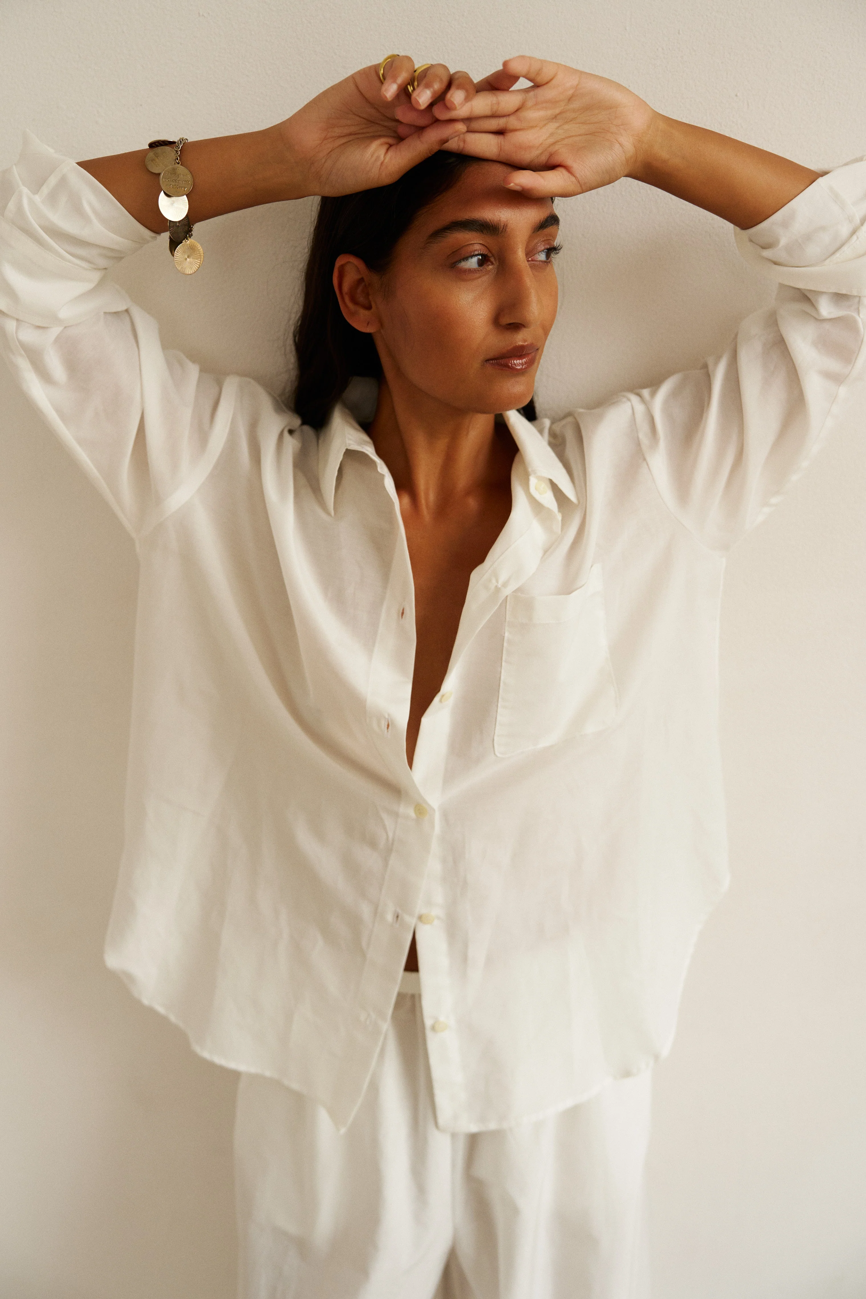 Jamie Haller - The Essential Shirt in White - Image 5