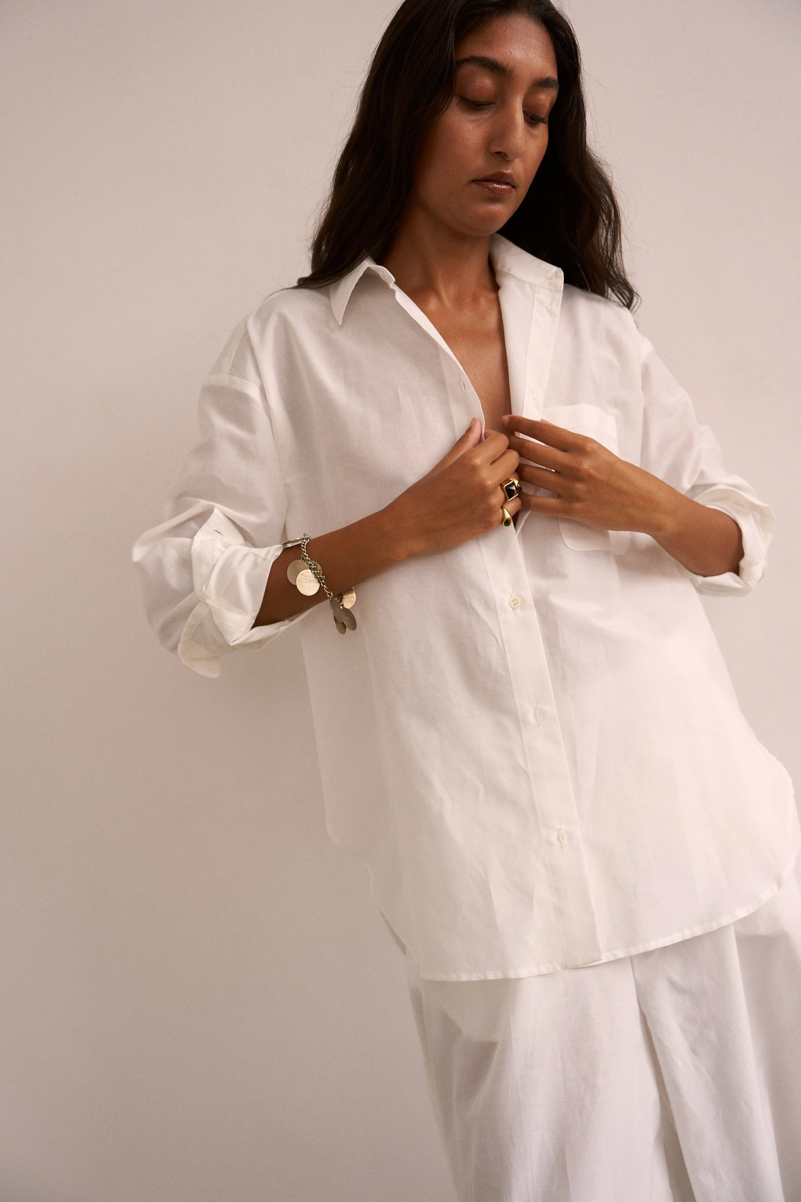 Jamie Haller - The Essential Shirt in White - Image 6