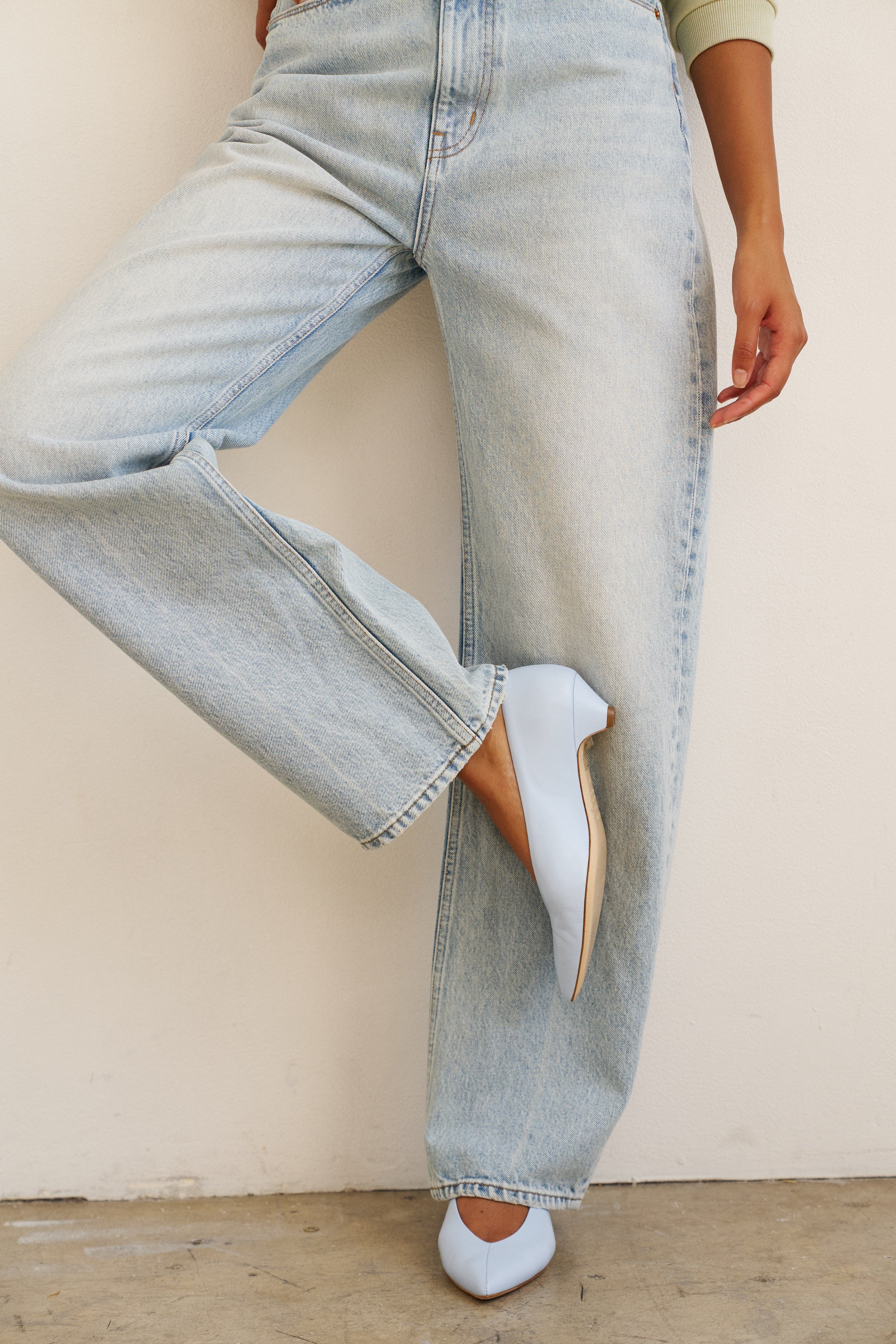 Jamie Haller - The Fan Jean in Light Stone - Image 6