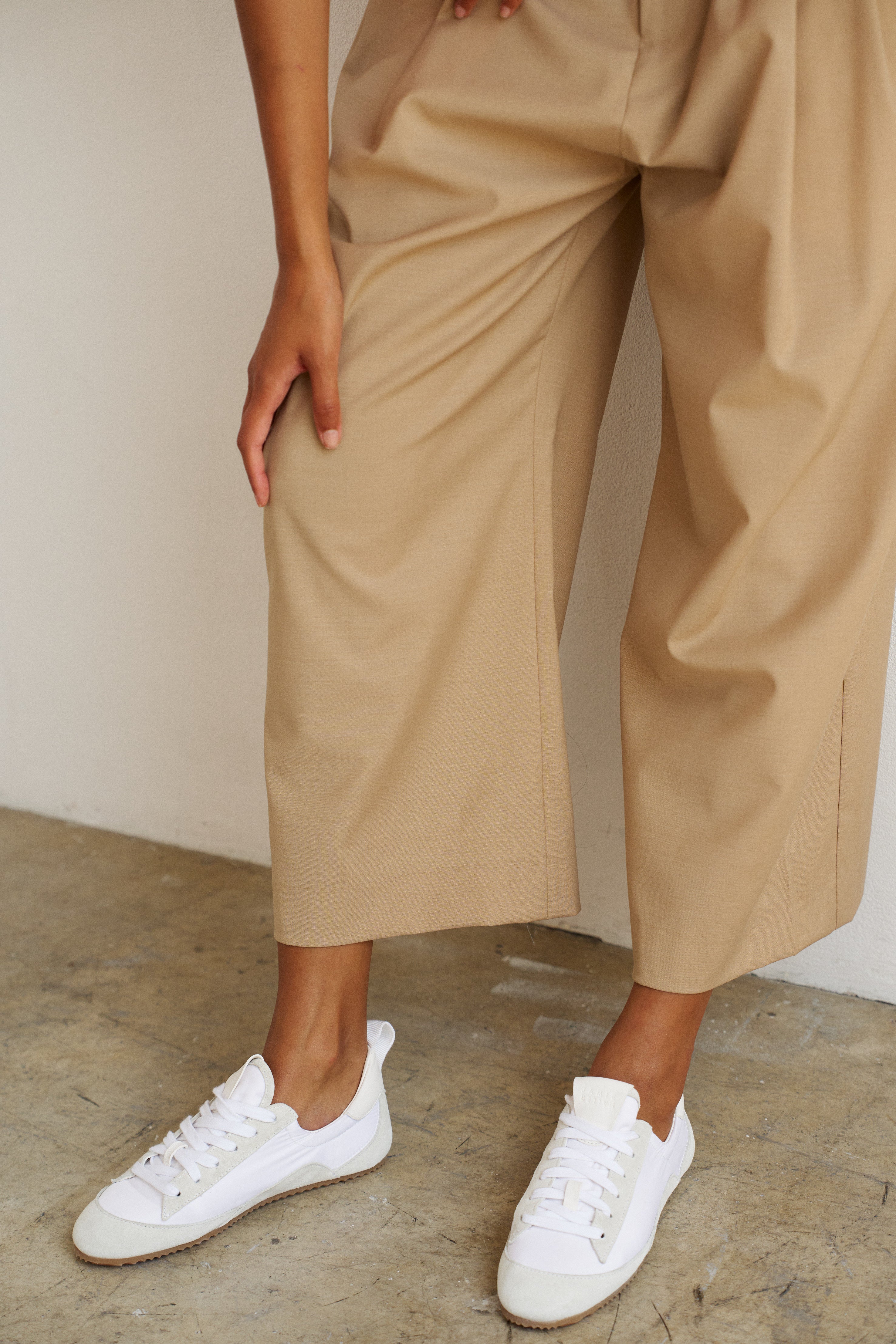 Jamie Haller - The Gaucho Pleat in Tan - Image 6