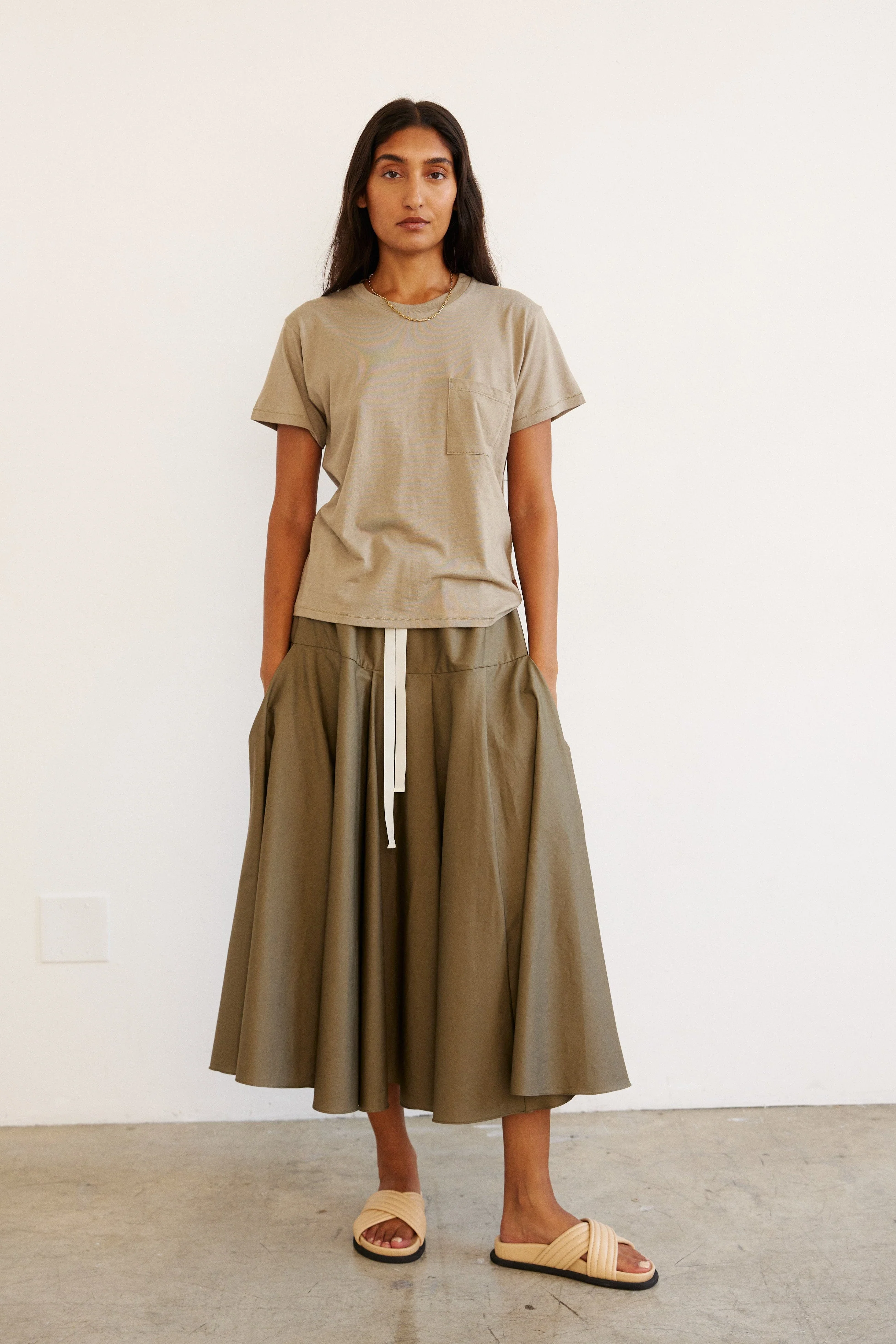 Jamie Haller - The Italian Summer Skirt in Taupe - Image 3