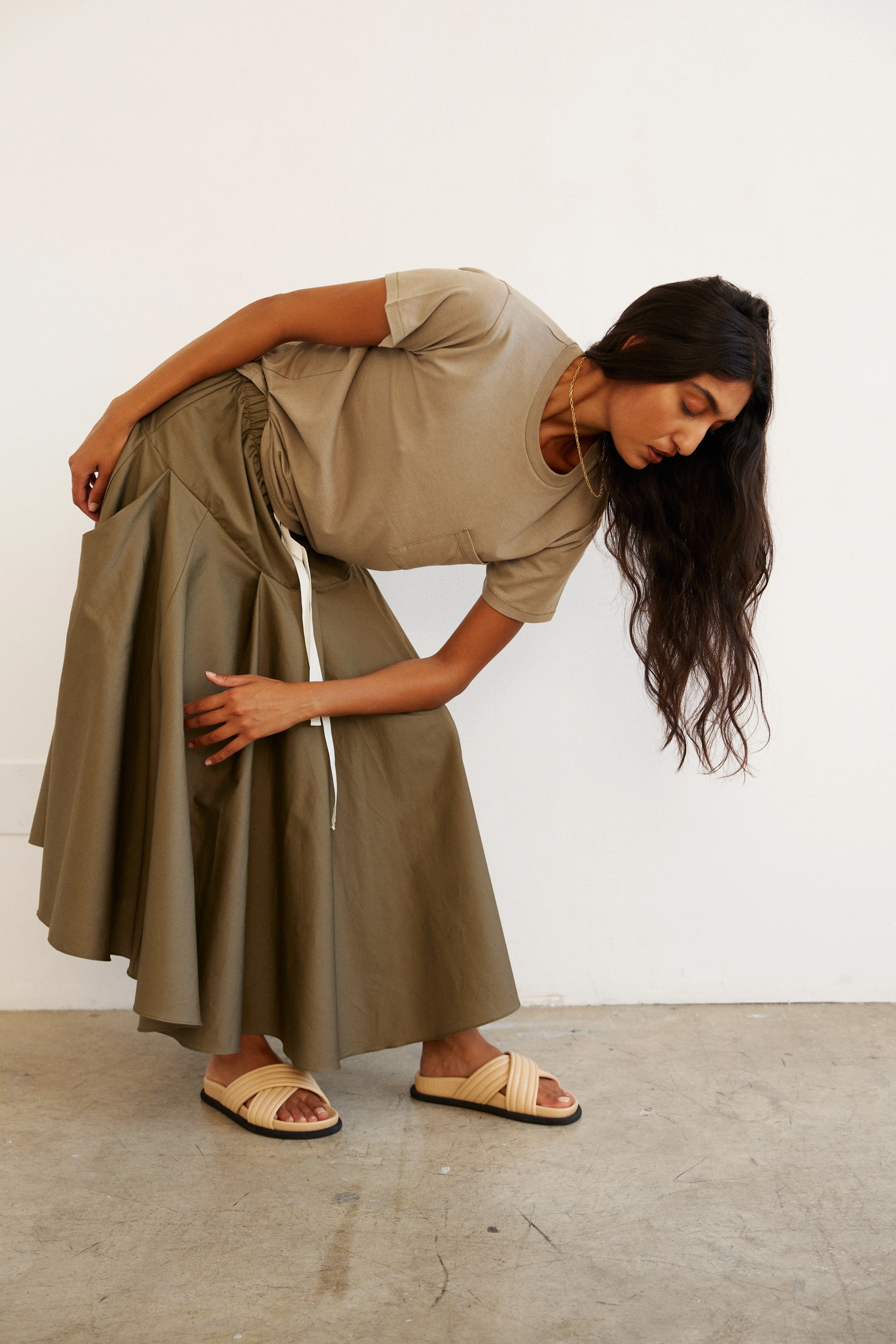 Jamie Haller - The Italian Summer Skirt in Taupe - Image 9