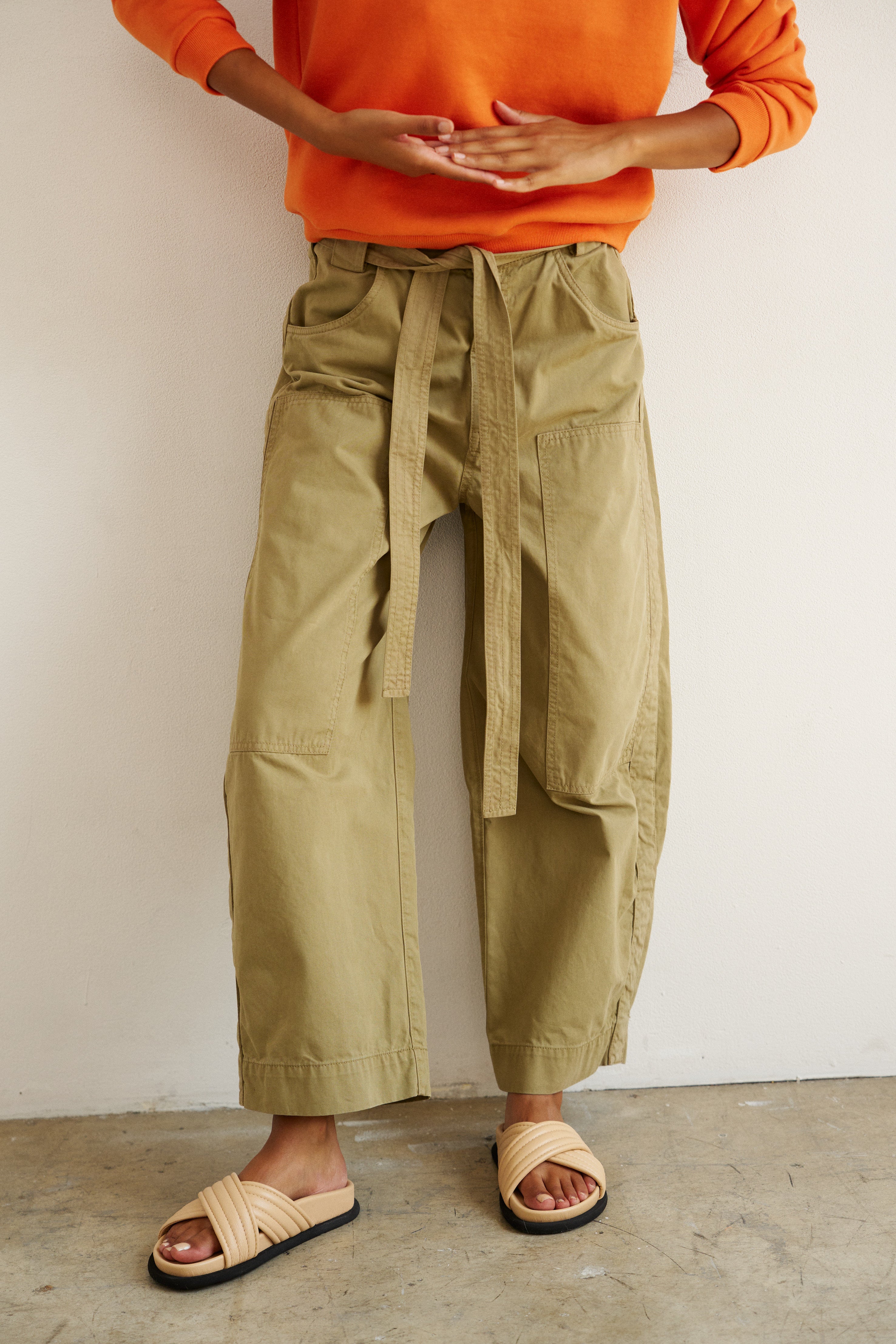Jamie Haller - The Karate Pant in Eucalyptus