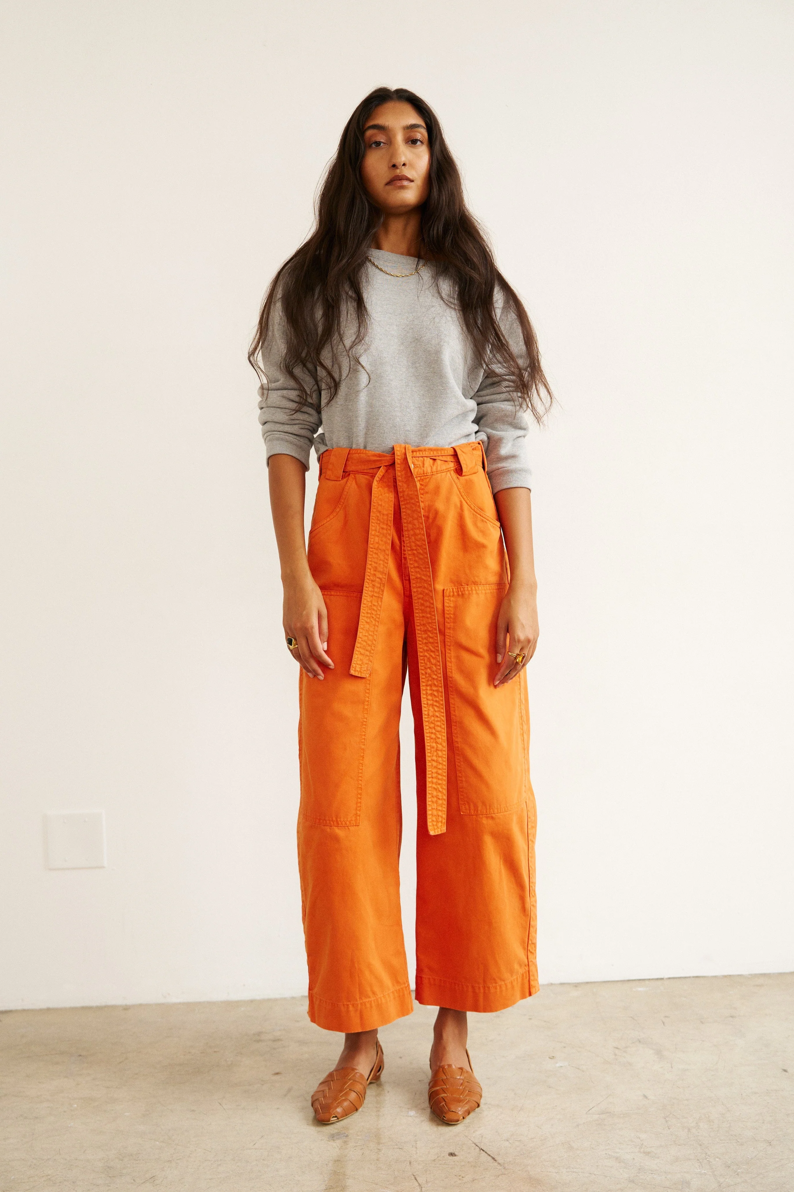 Jamie Haller - The Karate Pant in Orange - Image 4