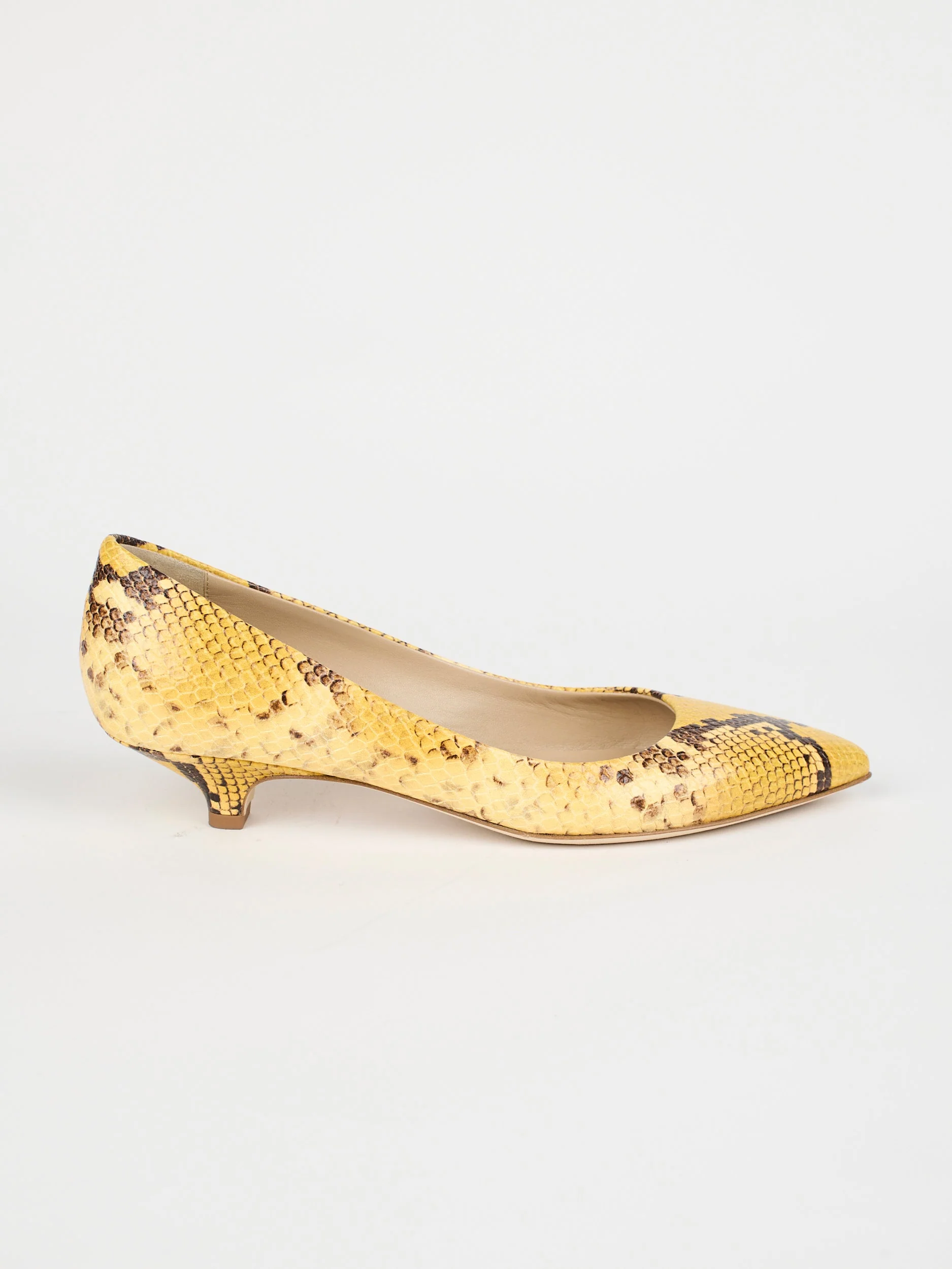 Jamie Haller - The Kitty Point Heel in Yellow - Image 3