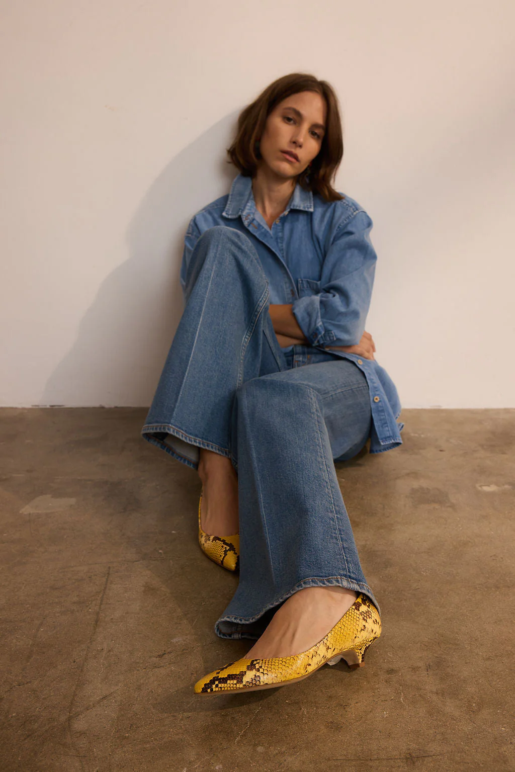 Jamie Haller - The Kitty Point Heel in Yellow - Image 7