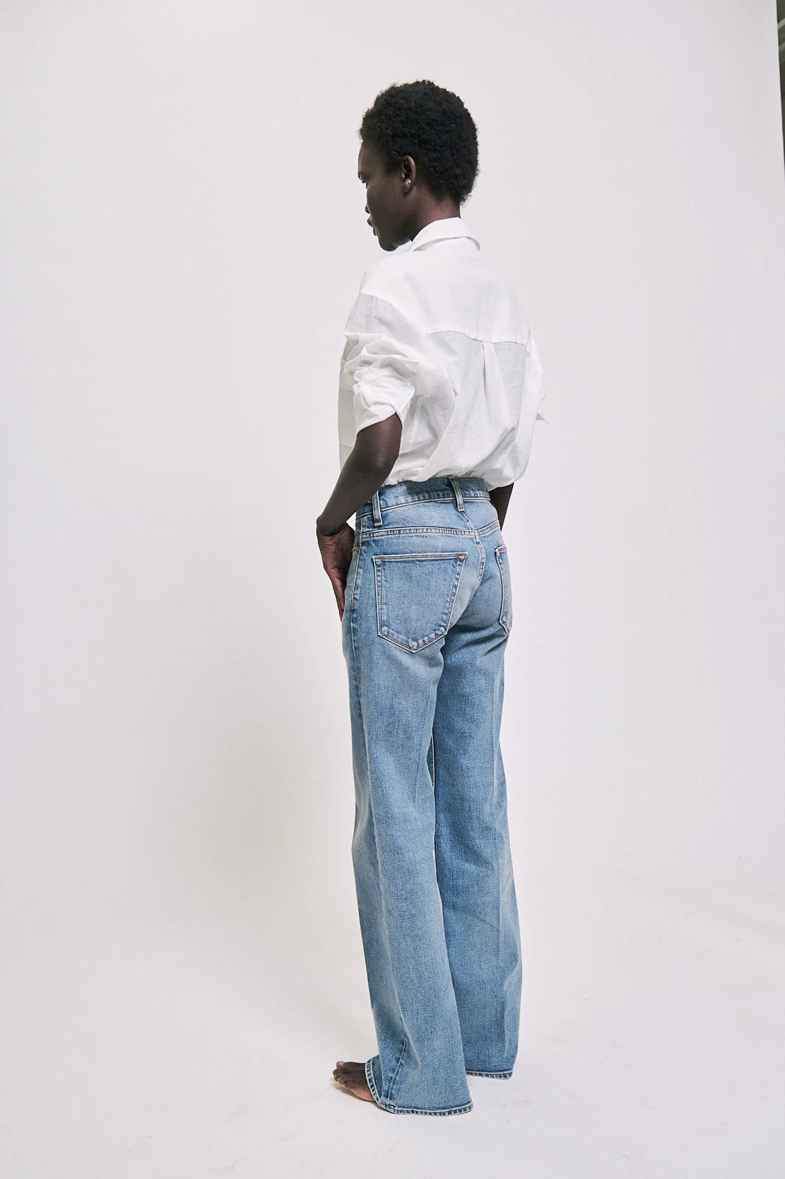 Jamie Haller - The Mid Rise Crease in Salt Wash - Image 3