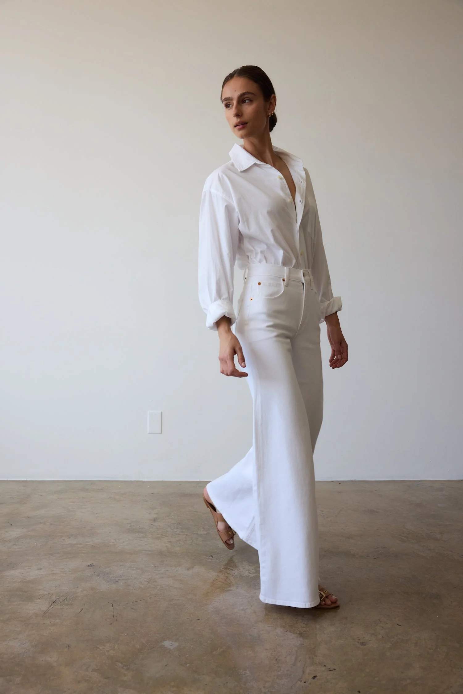 Jamie Haller - The Palazzo Jean in Soft White - Image 9