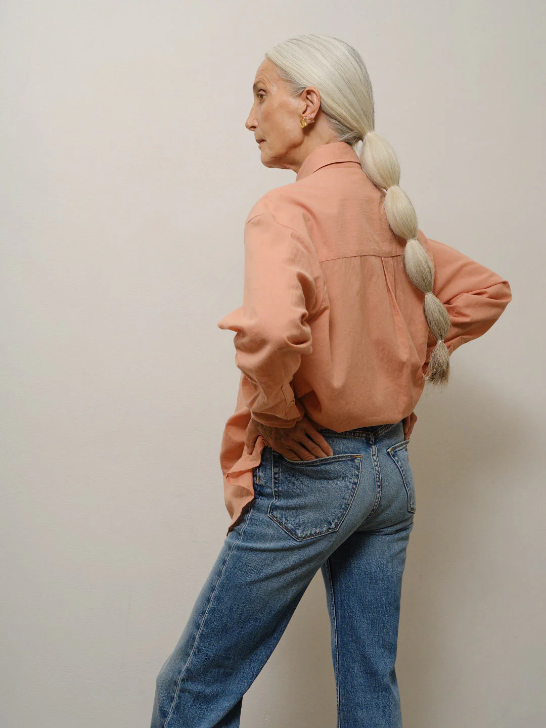 Jamie Haller - The Petite Crease Jean in Rustler - Image 5