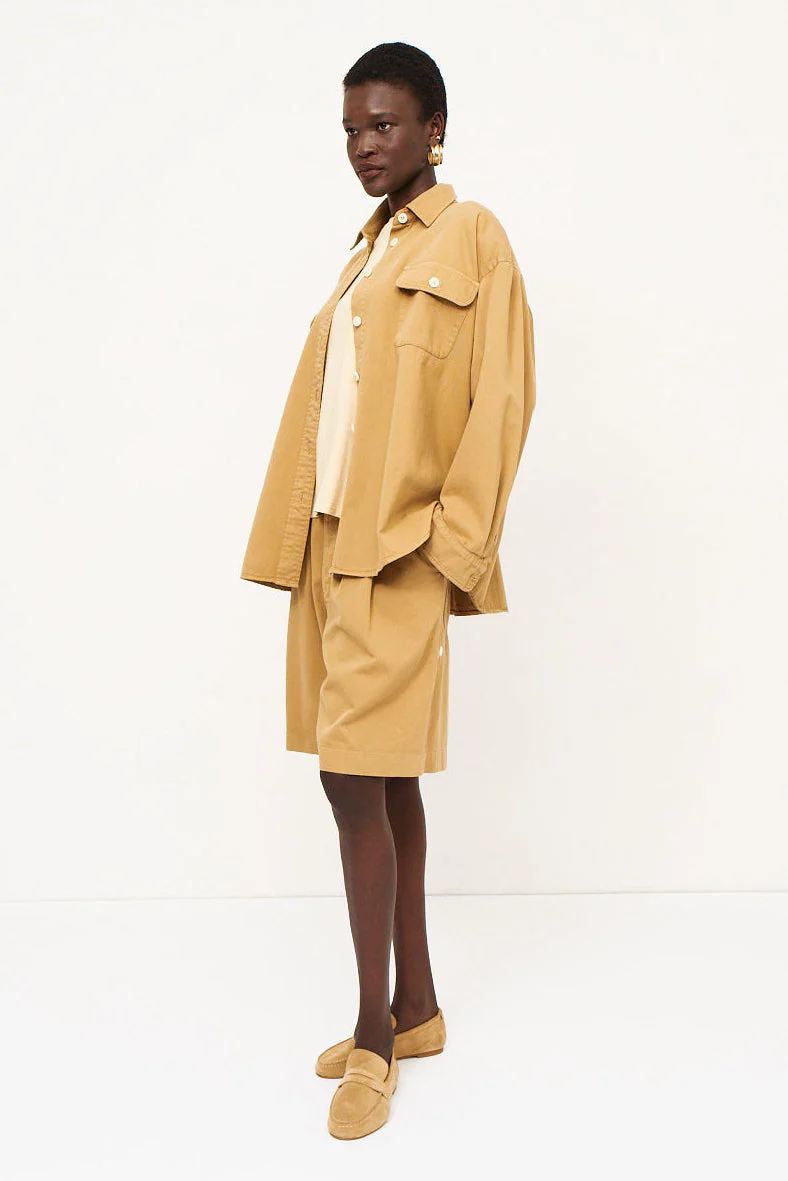 Jamie Haller - The Pleat Short in Tan - Image 7