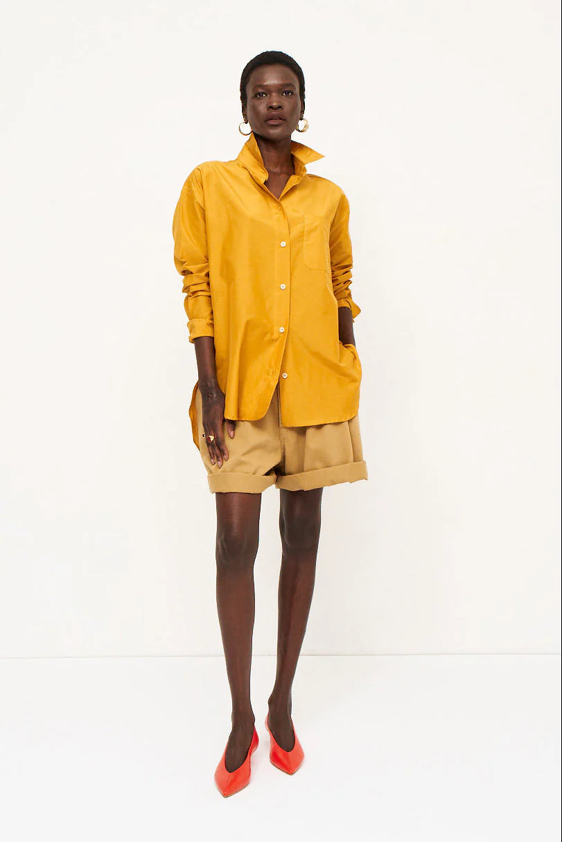 Jamie Haller - The Pleat Short in Tan - Image 9