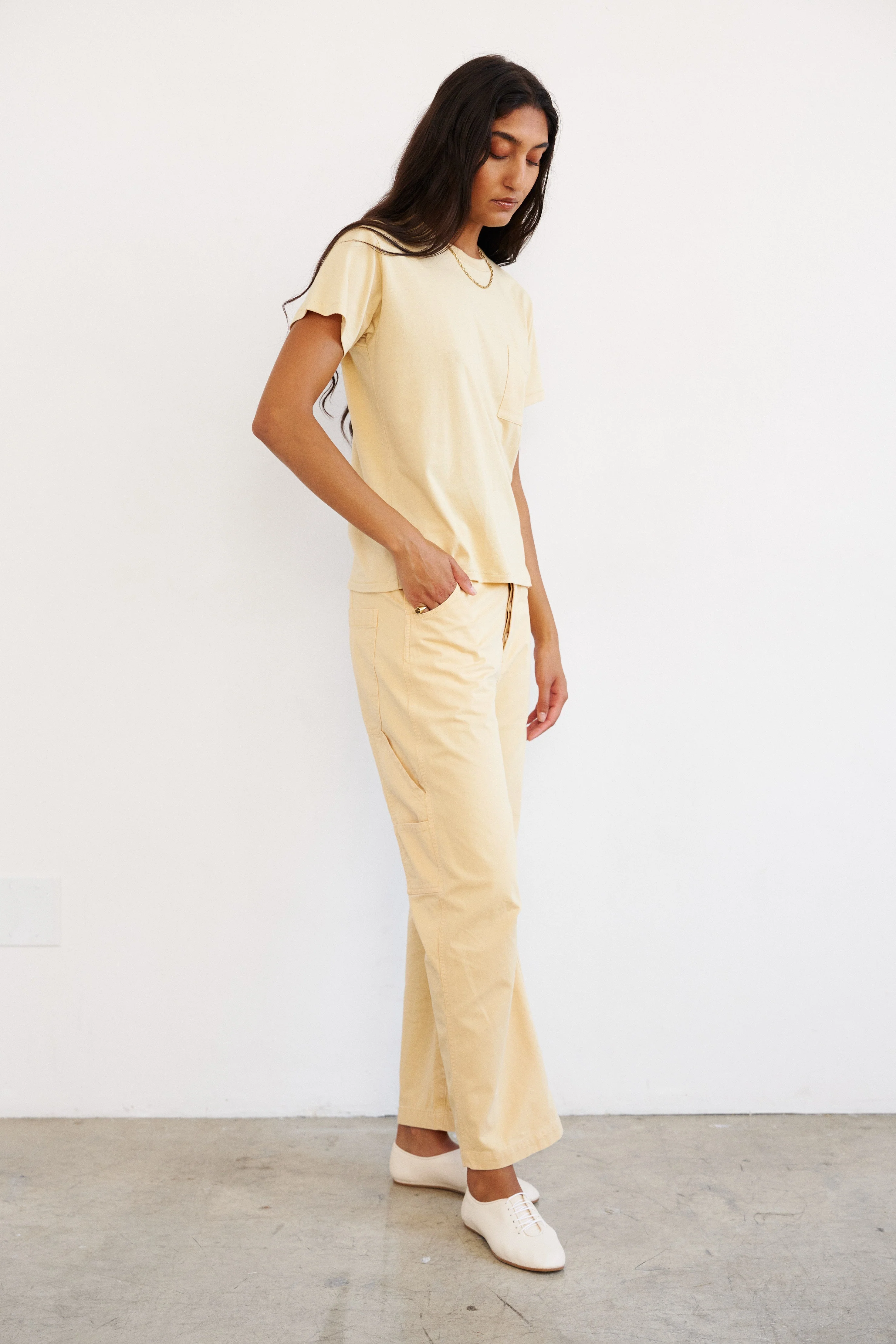 Jamie Haller - The Pocket Tee in Butter - Image 8