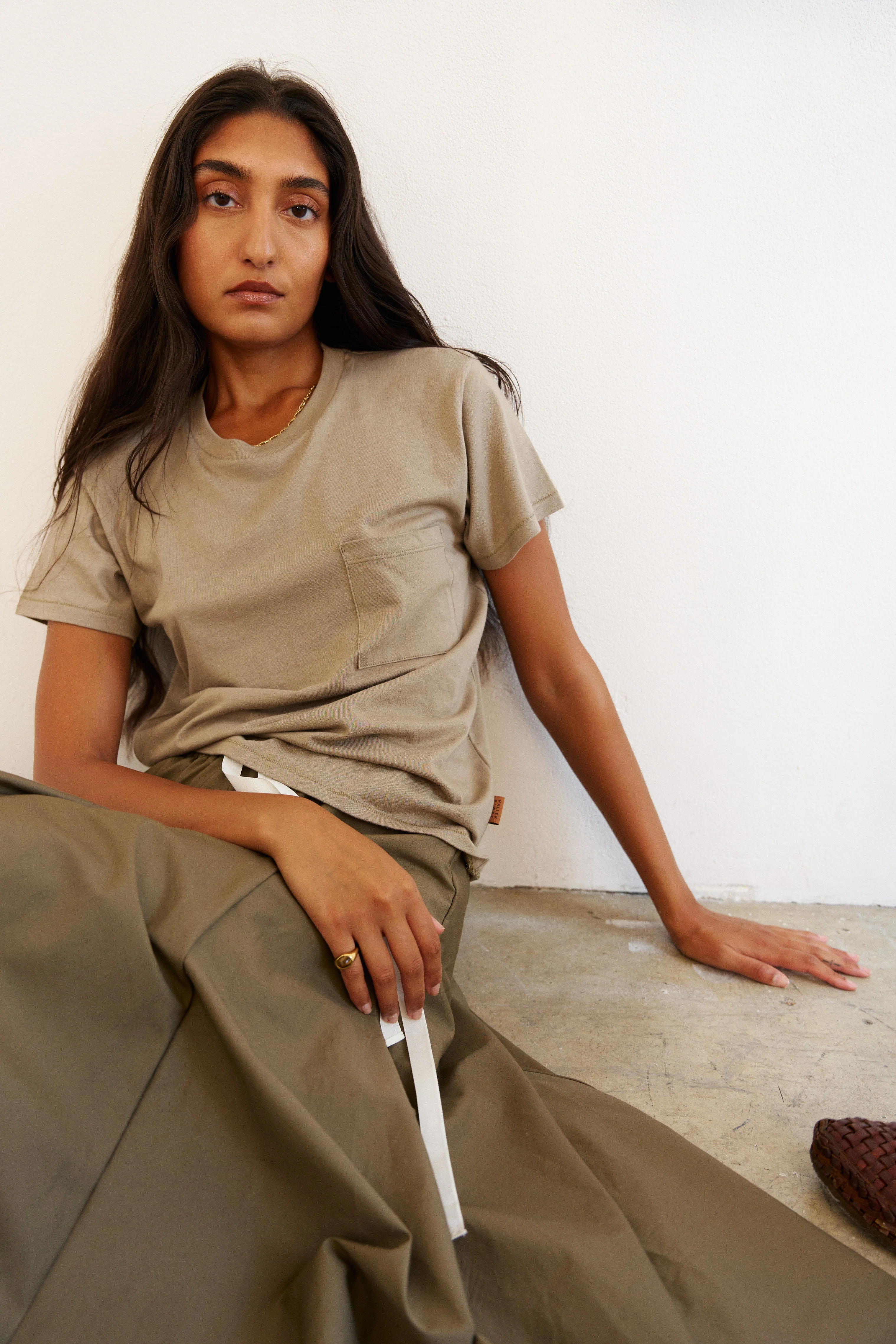 Jamie Haller - The Pocket Tee in French Grey