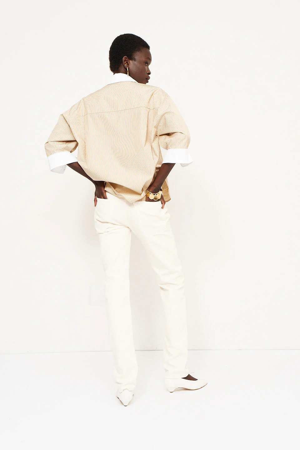 Jamie Haller - The Popover in Honey Stripe - Image 5