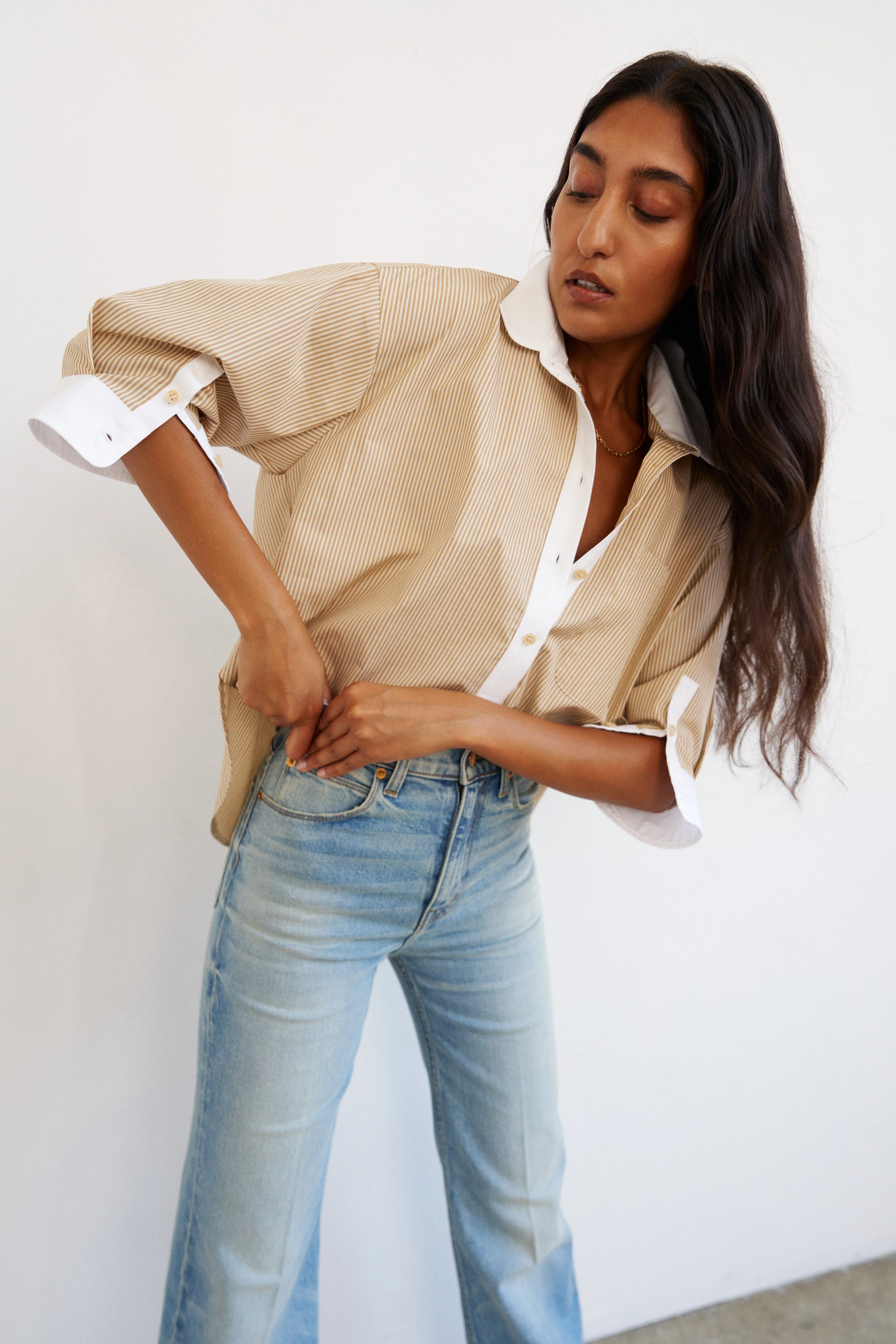 Jamie Haller - The Popover in Honey Stripe - Image 9