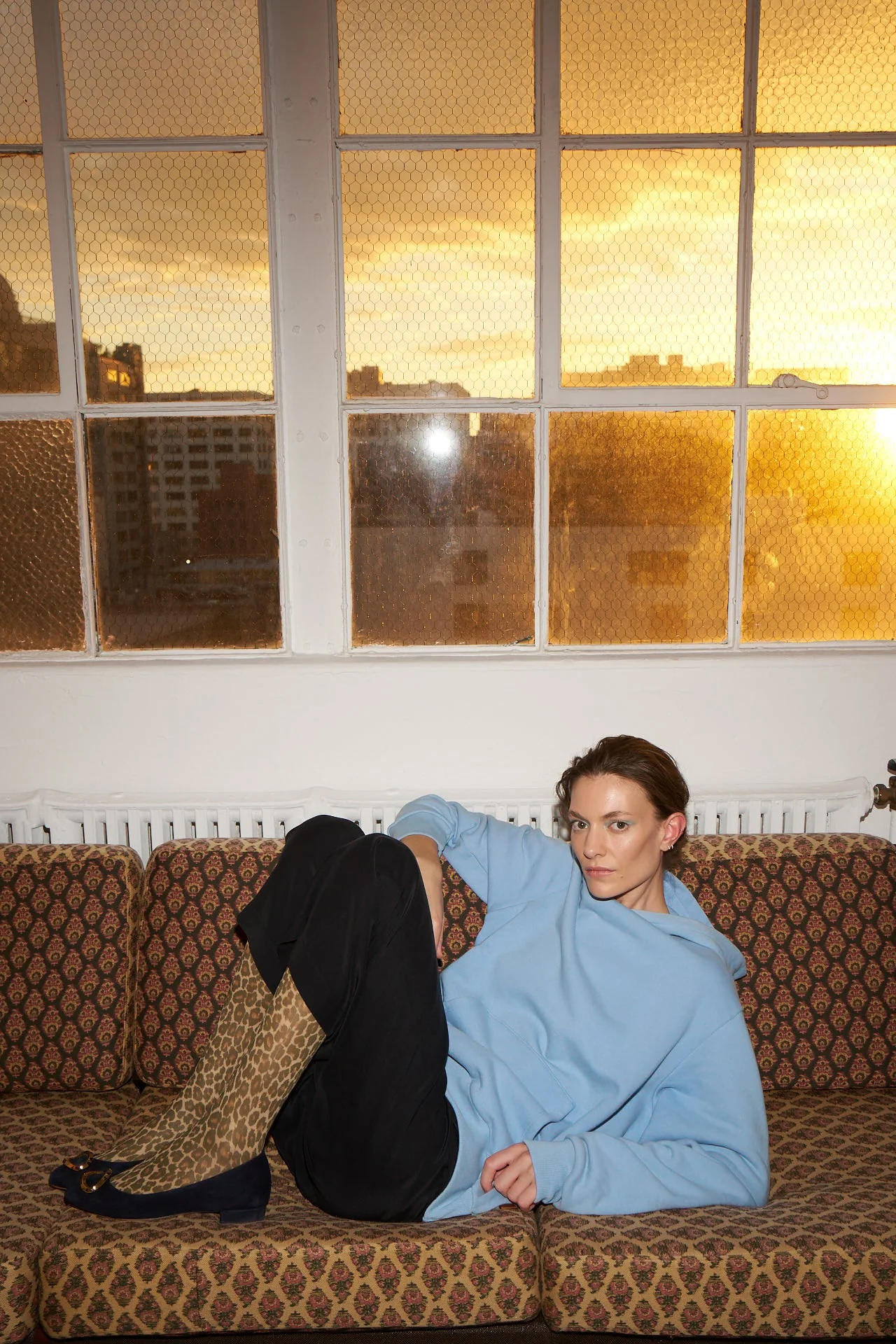 Jamie Haller - The Pullover Hoodie in Baby Blue - Image 3