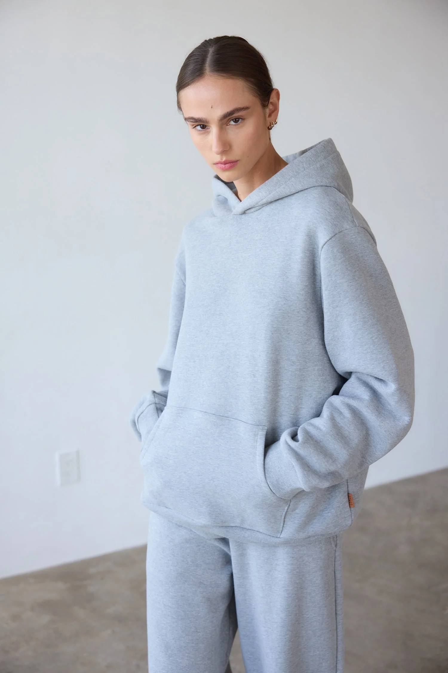 Jamie Haller - The Pullover Hoodie in Heather Grey - Image 7