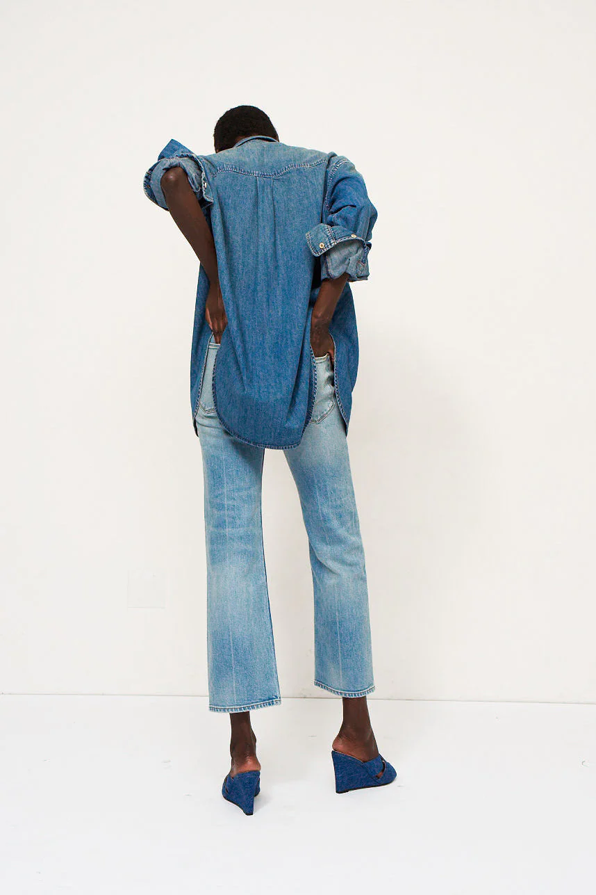 Jamie Haller - The Rose Platform in Denim - Image 8