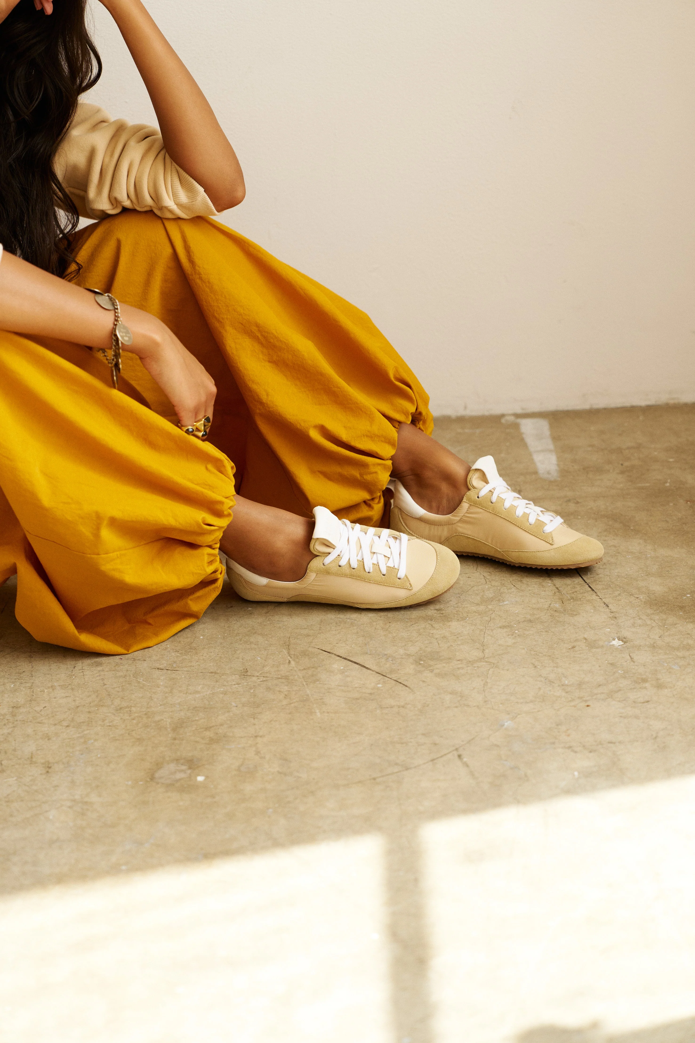 Jamie Haller - The Saccheto Sneaker in Butter - Image 6