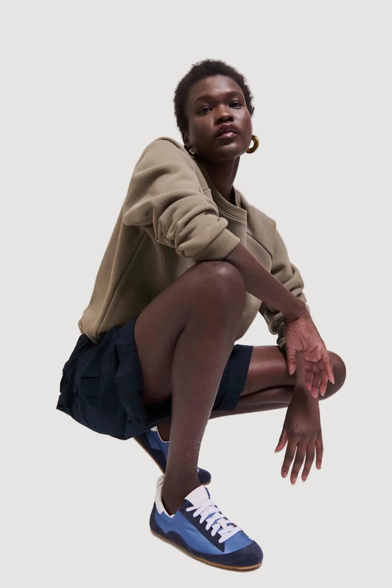 Jamie Haller - The Sacchetto Sneaker in Vintage Blue - Image 2