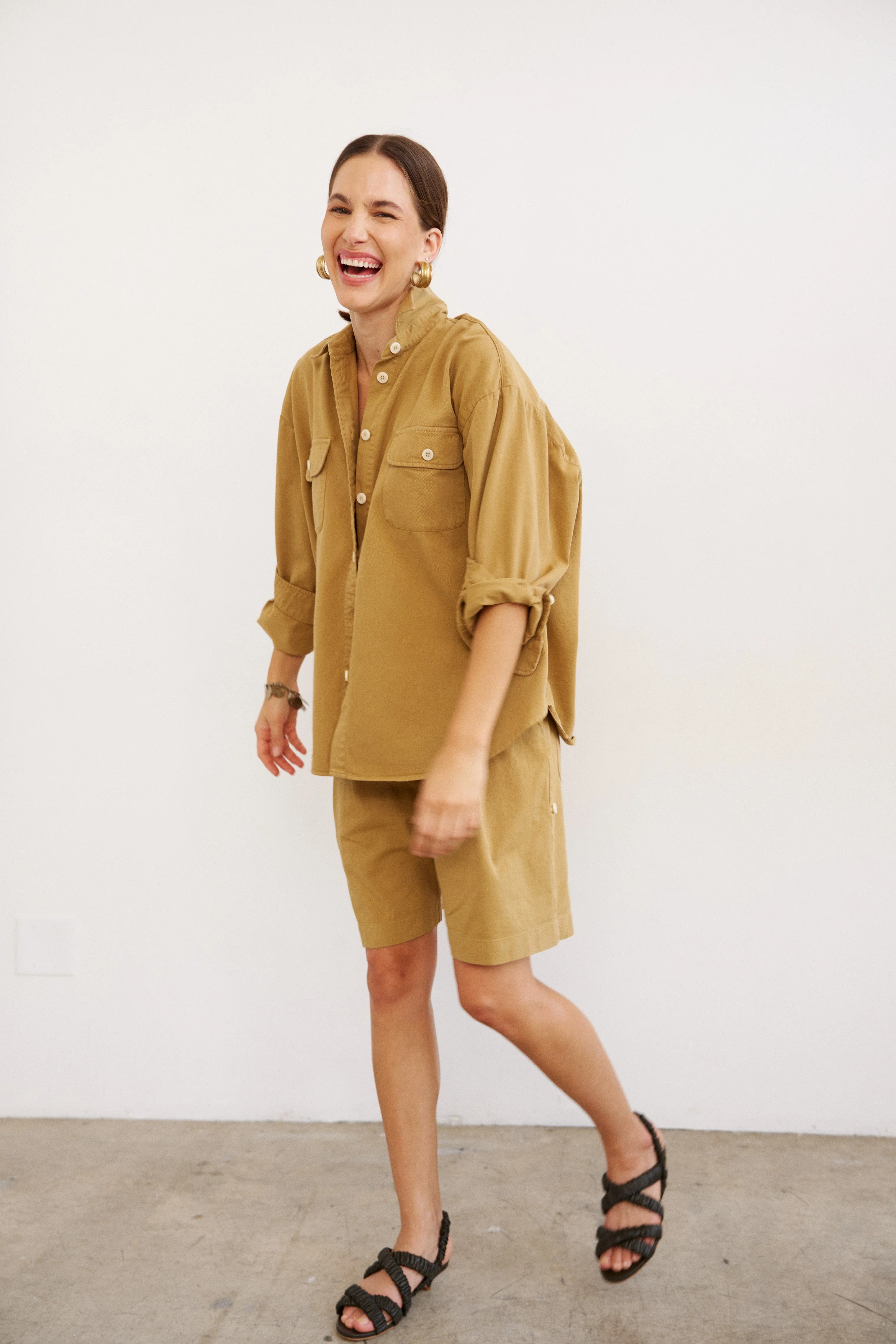 Jamie Haller - The Scrunchie Heel in Deep Olive - Image 6
