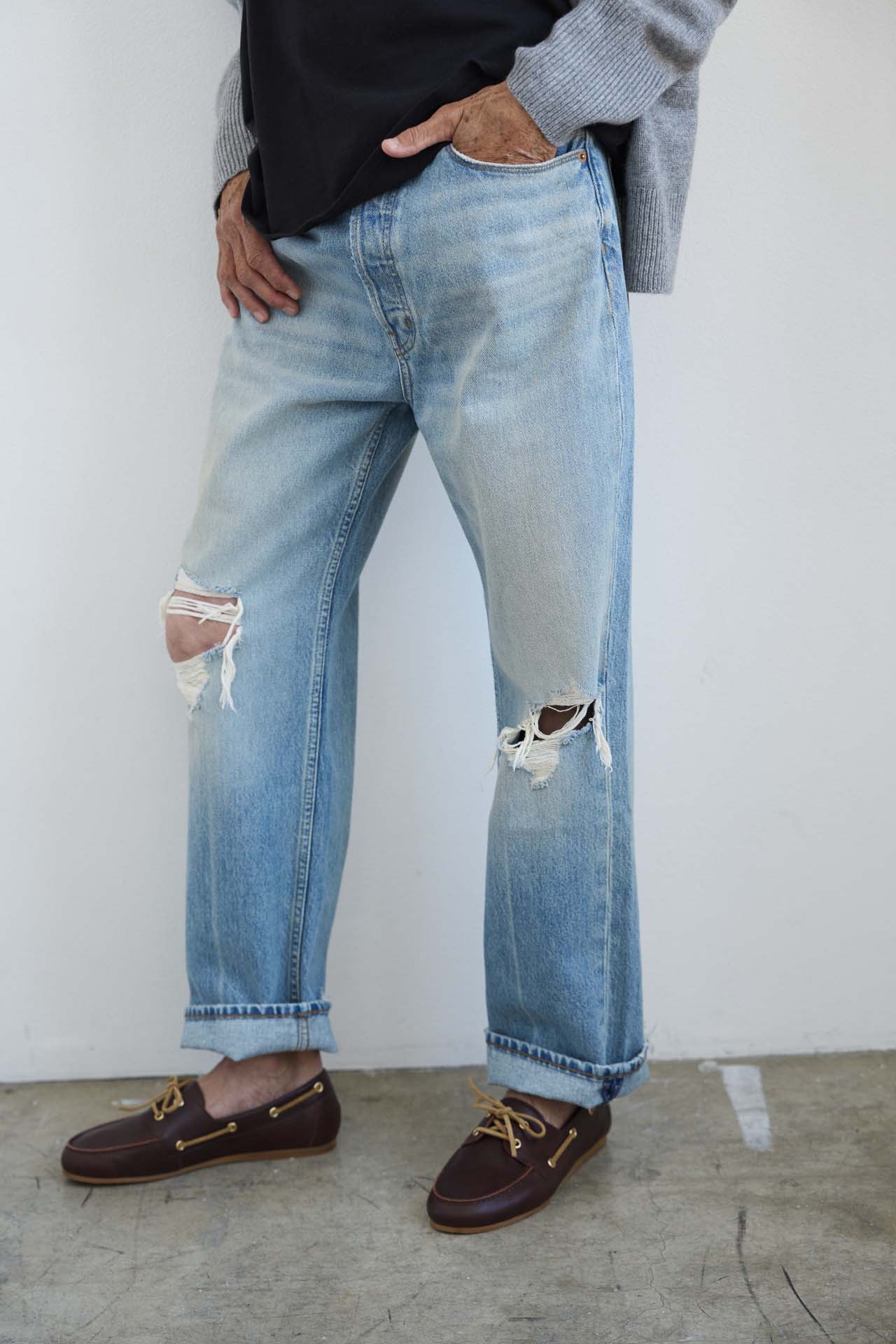 Jamie Haller - The Slouch in Merced Indigo - Image 5