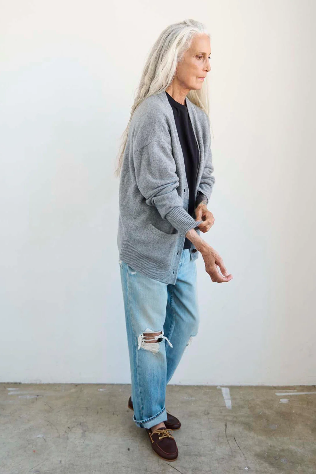 Jamie Haller - The Slouch in Merced Indigo - Image 8
