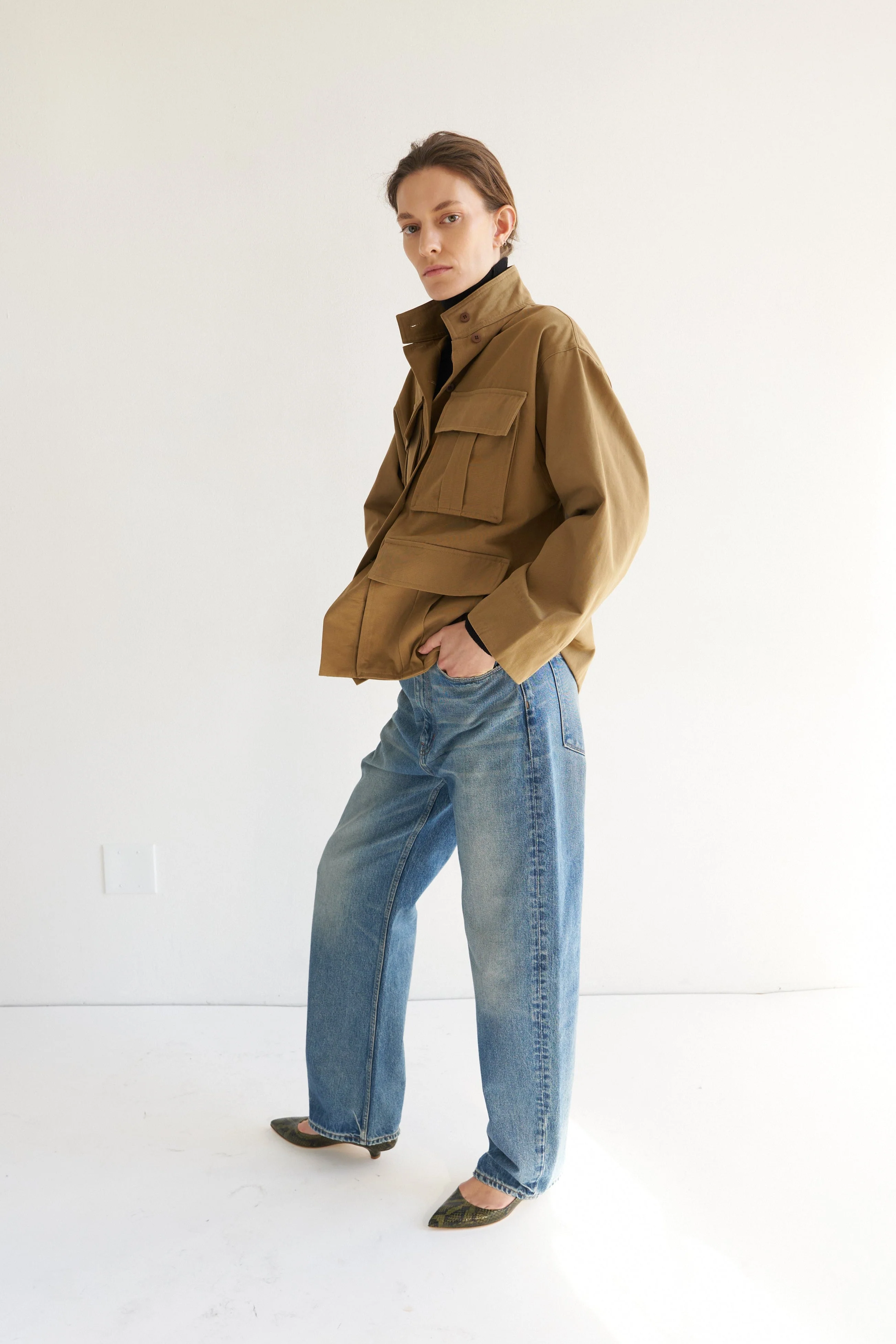 Jamie Haller - The Stacked Jacket in Chestnut - Image 15
