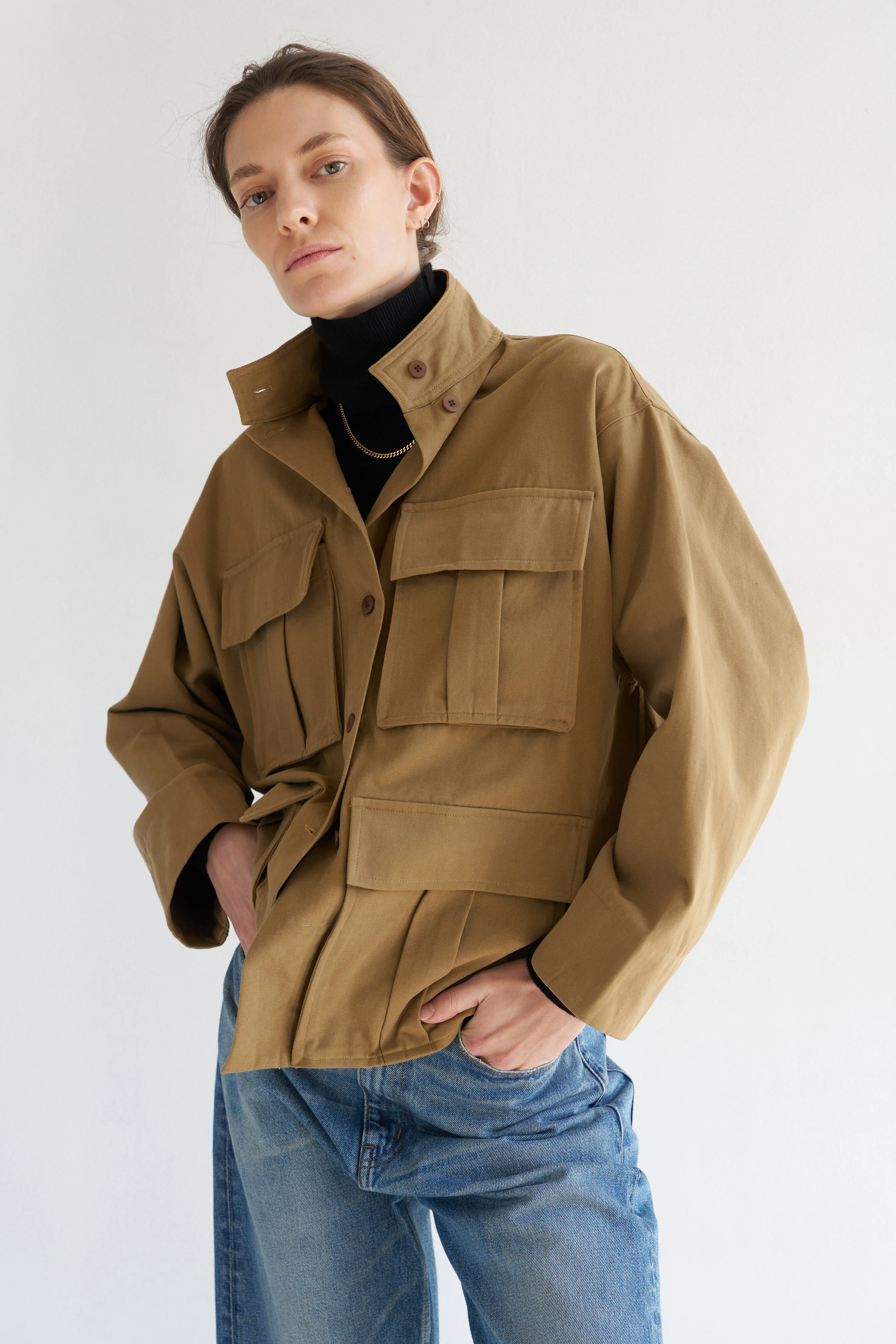 Jamie Haller - The Stacked Jacket in Chestnut - Image 3