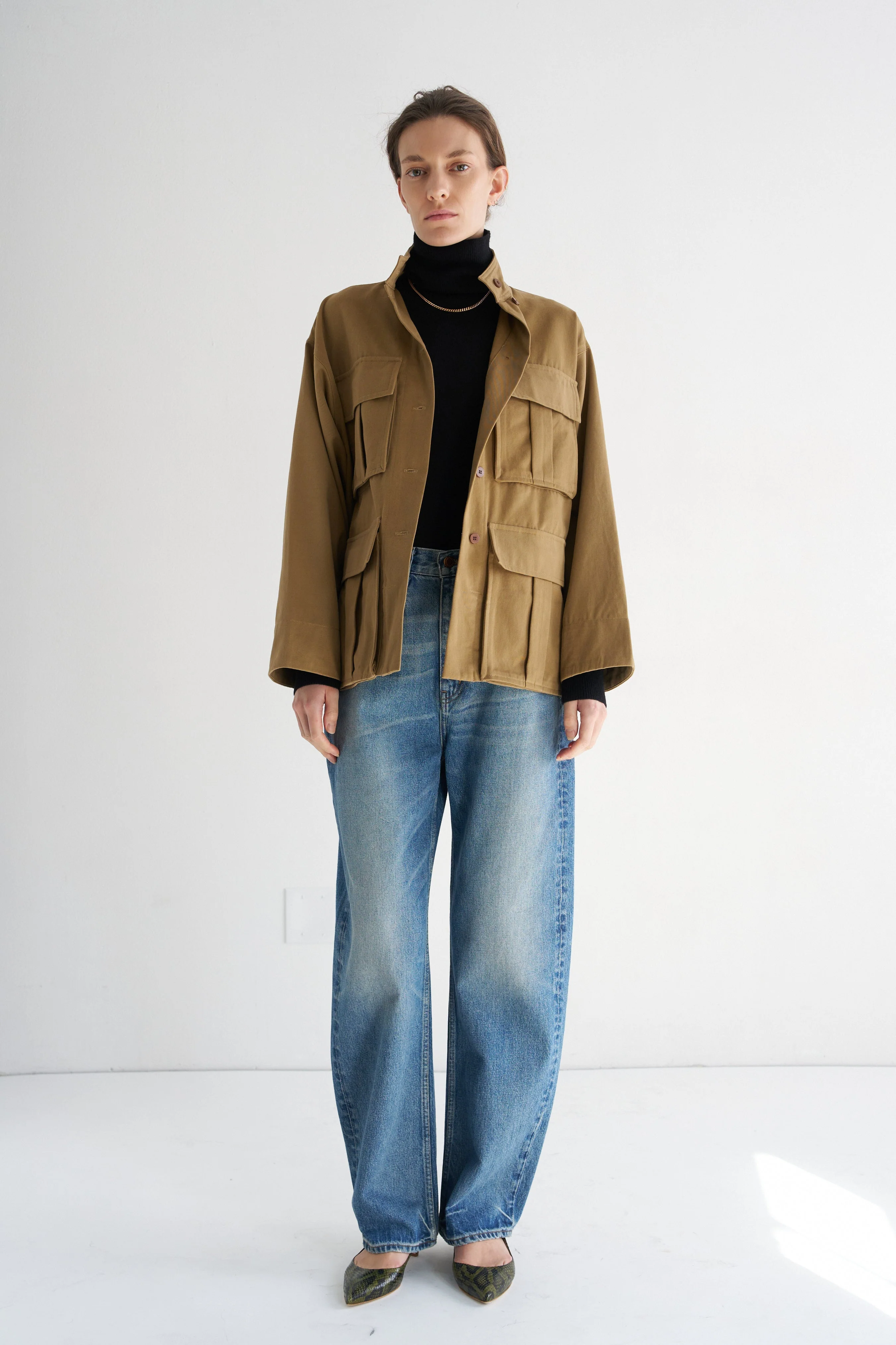 Jamie Haller - The Stacked Jacket in Chestnut - Image 5