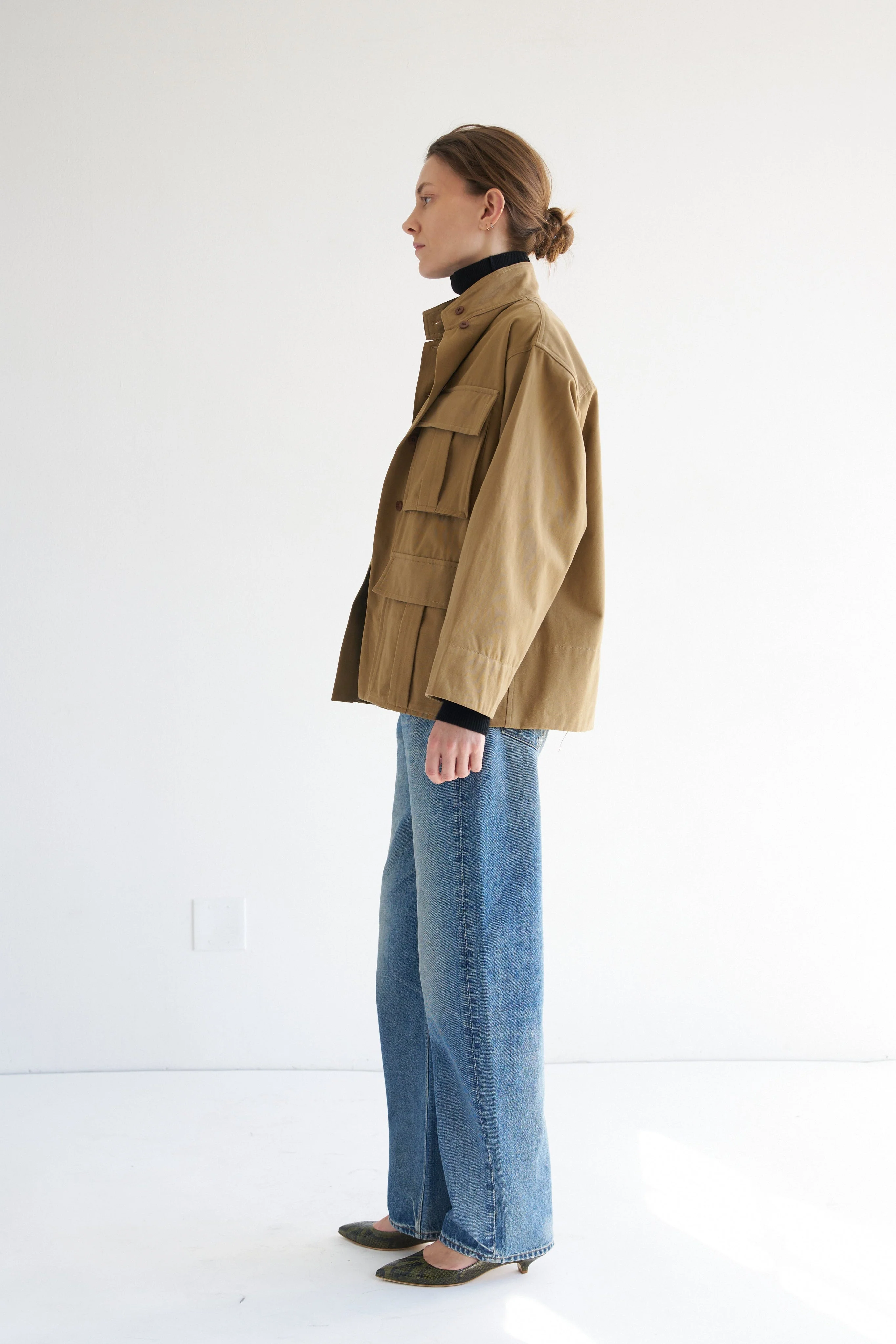 Jamie Haller - The Stacked Jacket in Chestnut - Image 7