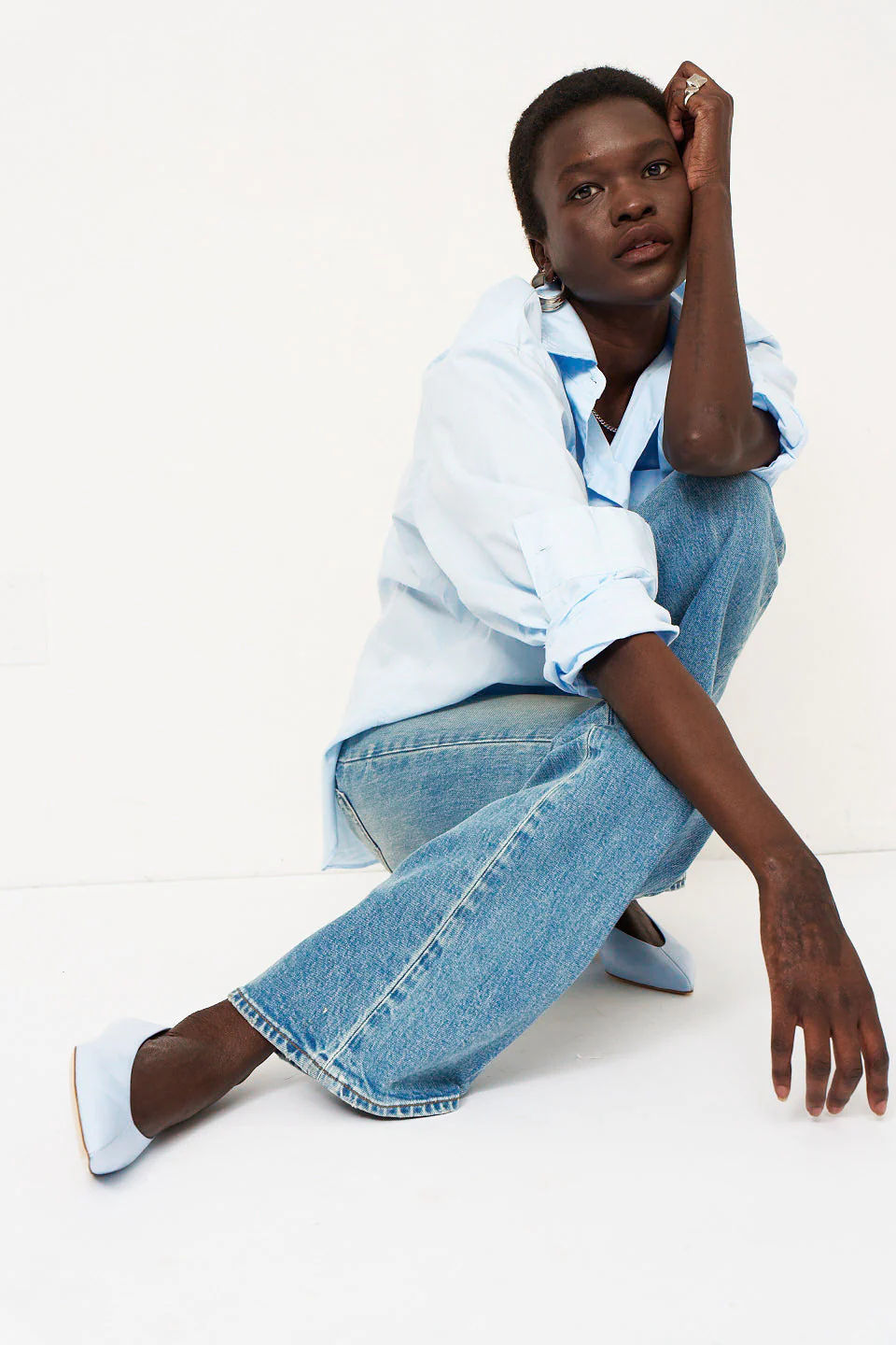 Jamie Haller - The Trap Pump in Powder Blue - Image 2