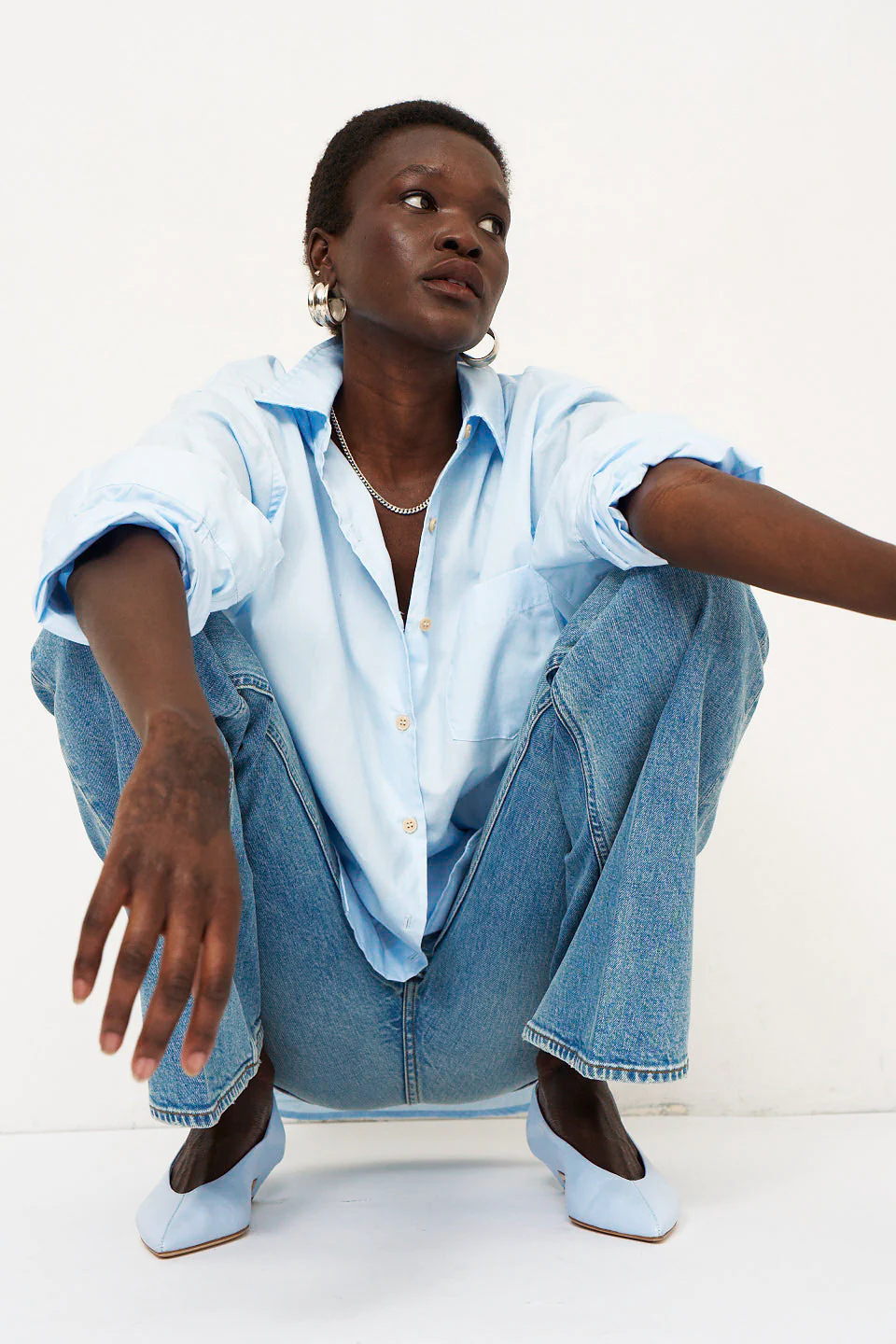 Jamie Haller - The Trap Pump in Powder Blue - Image 5