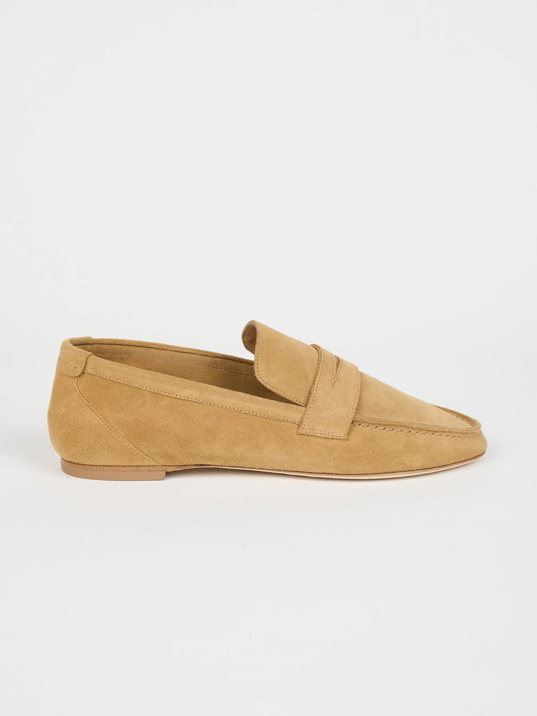 Jamie Haller - The Unlined Penny Loafer in Ambra
