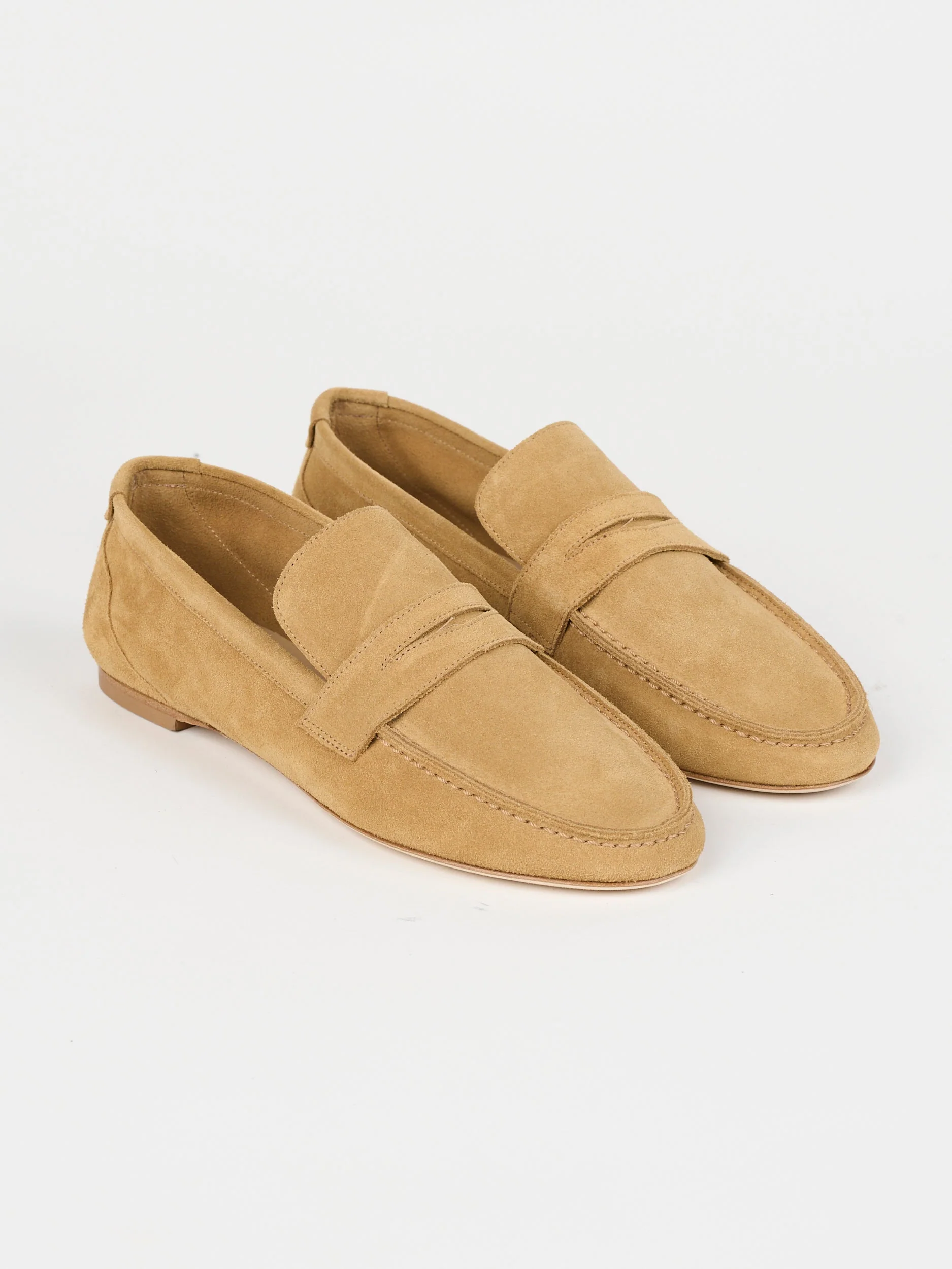 Jamie Haller - The Unlined Penny Loafer in Ambra - Image 3