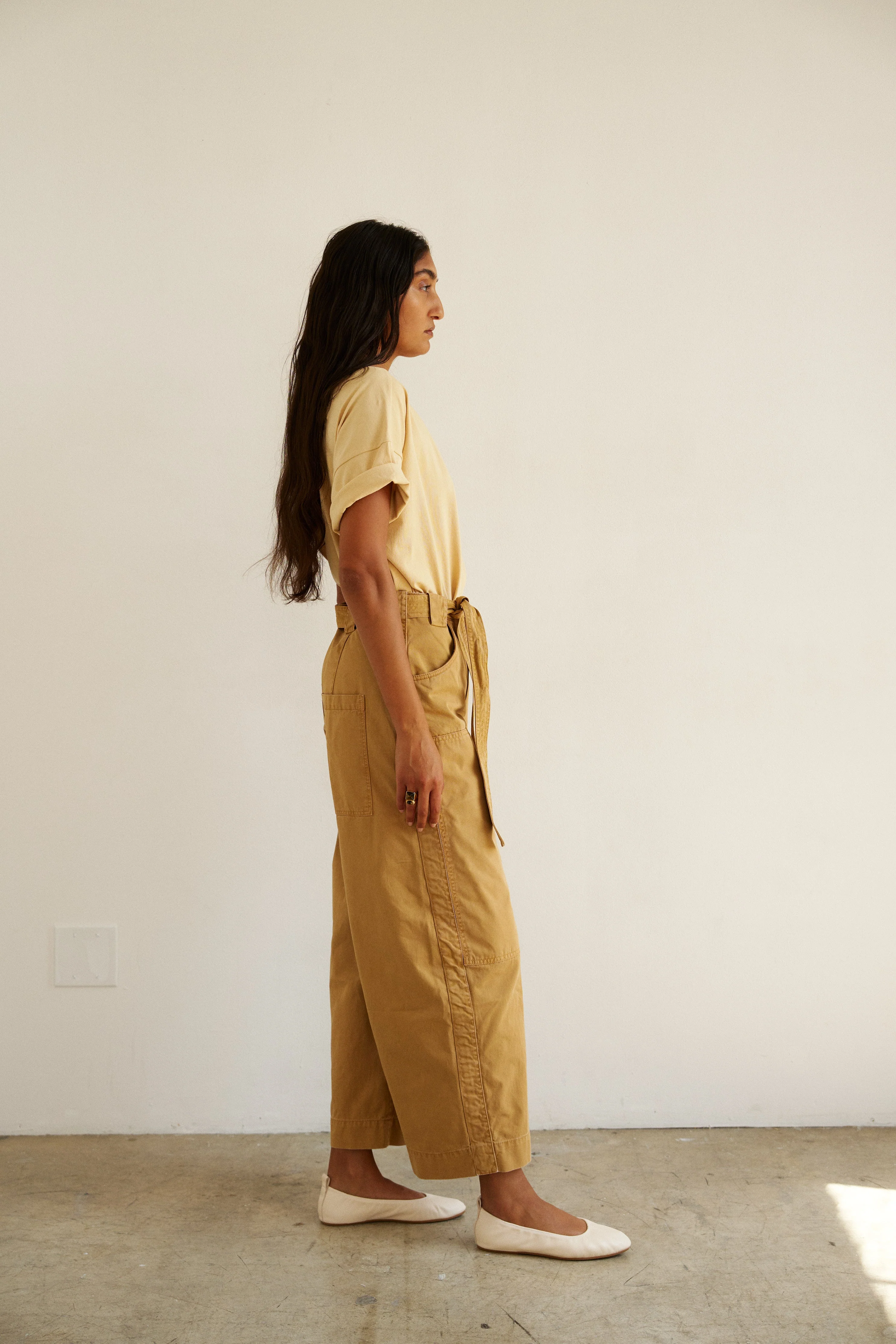 Jamie Haller - The V Tee in Butter - Image 13