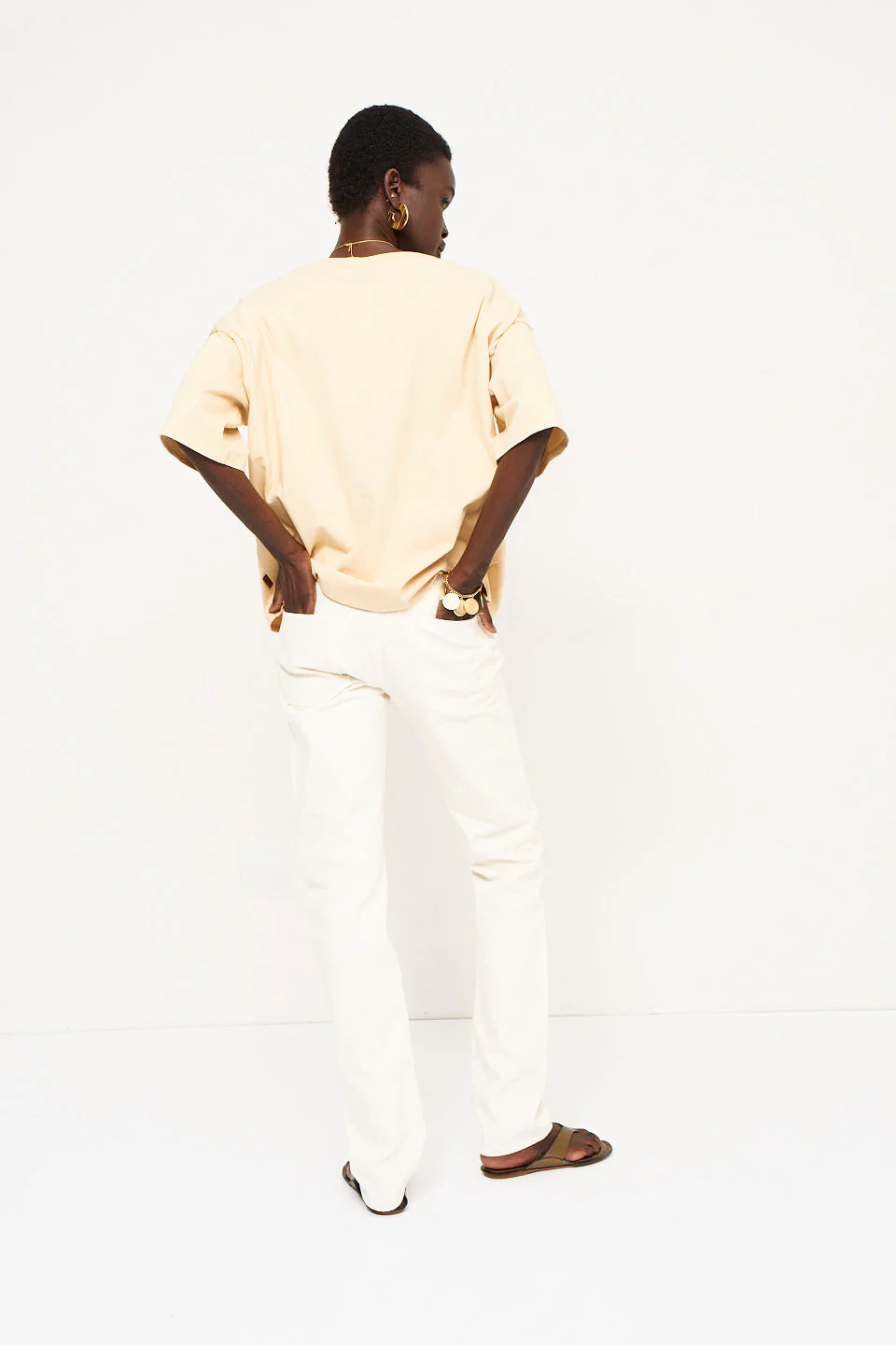 Jamie Haller - The V Tee in Butter - Image 6
