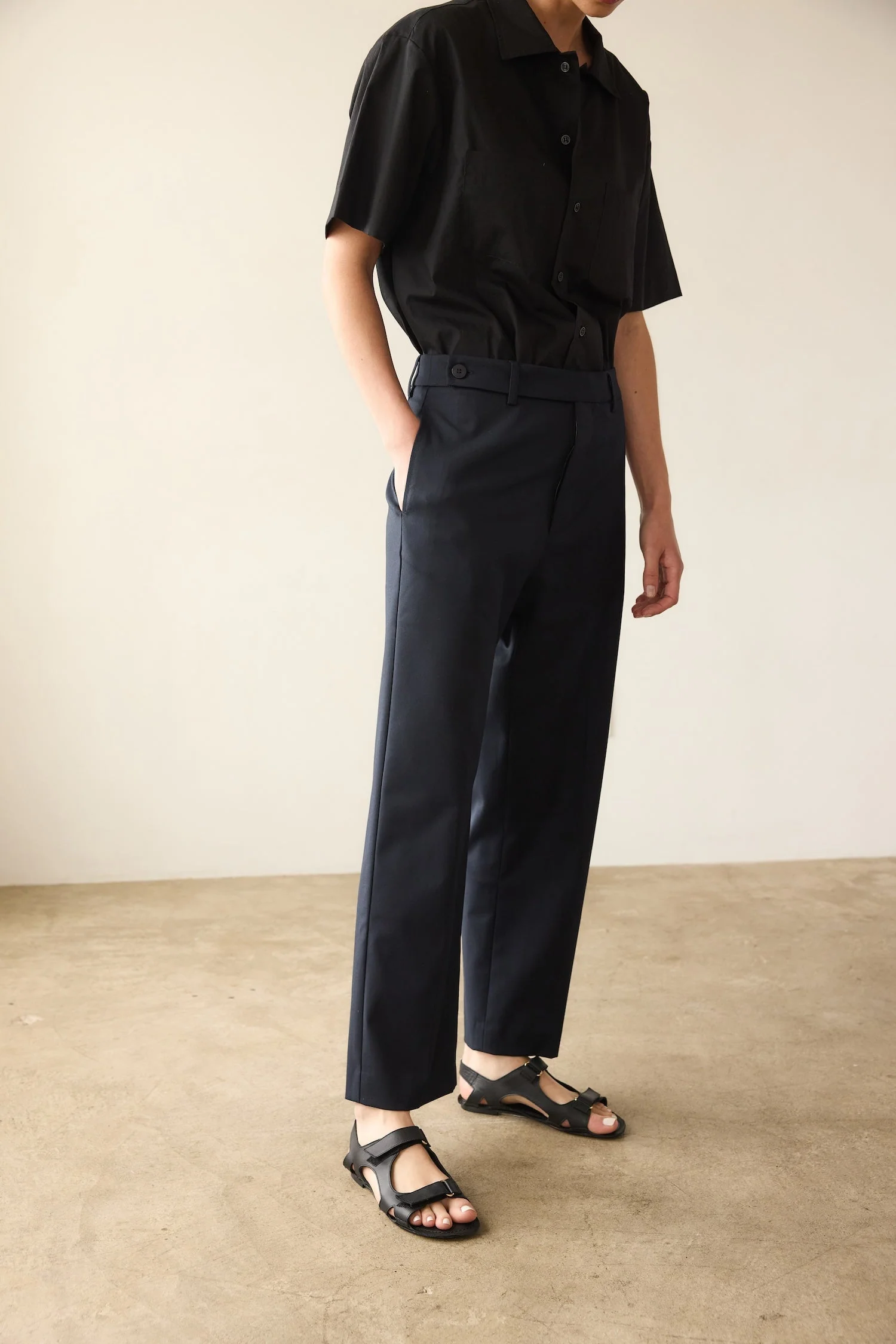 Jamie Haller - The Walking Sandal in Black - Image 6