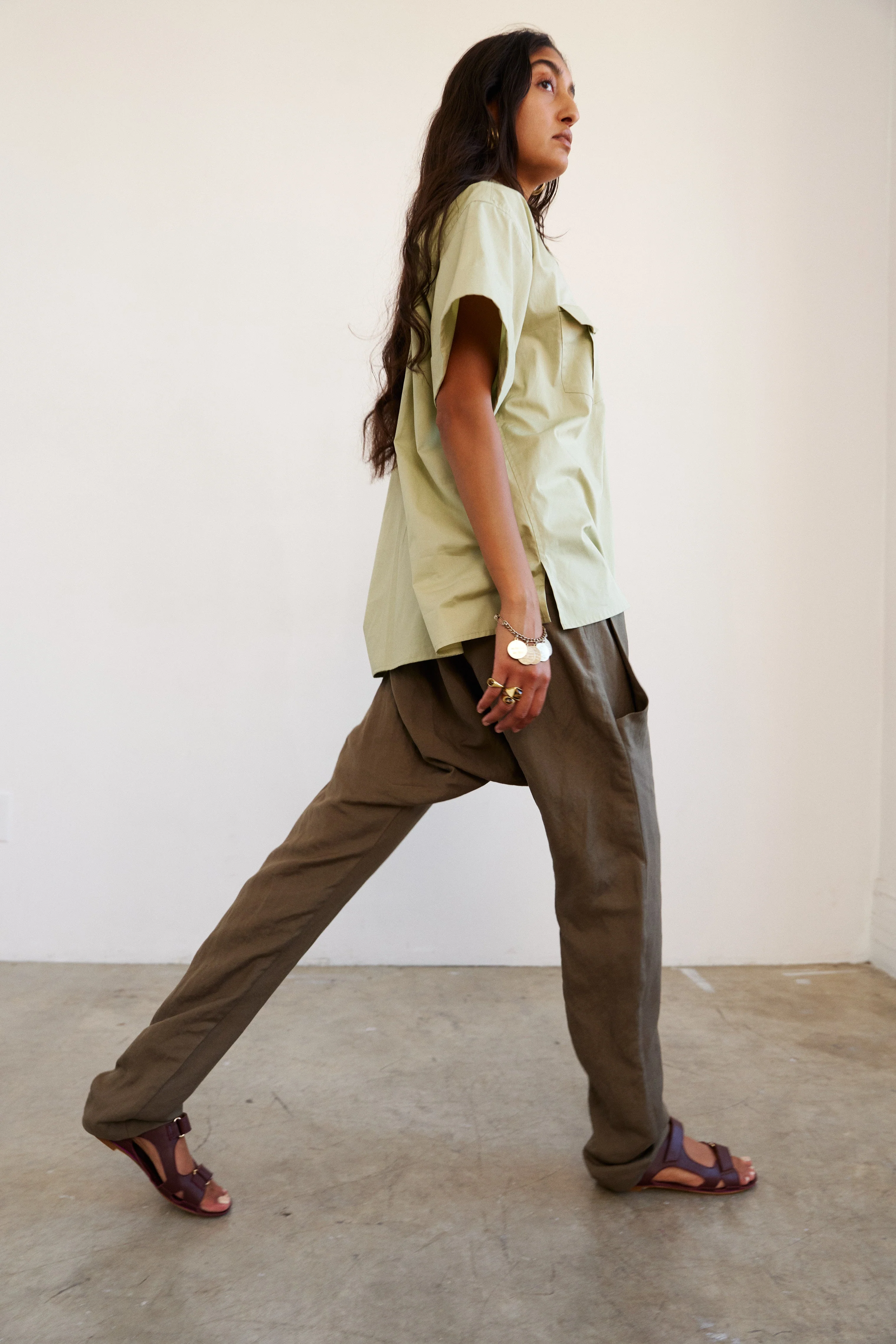Jamie Haller - The Walking Sandal in Oxblood - Image 7