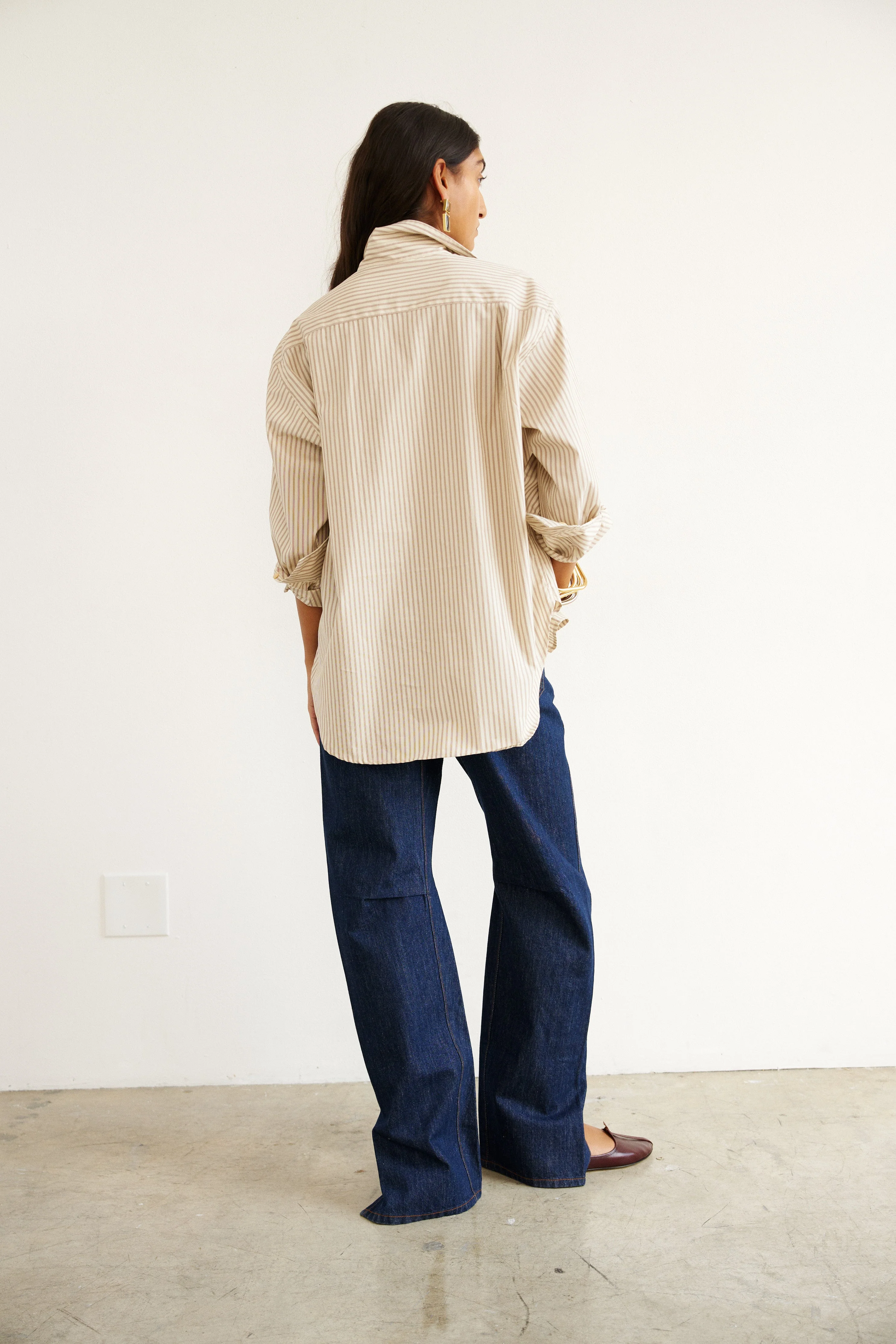 Jamie Haller - The Weekend Shirt in Chianti Stripe - Image 7