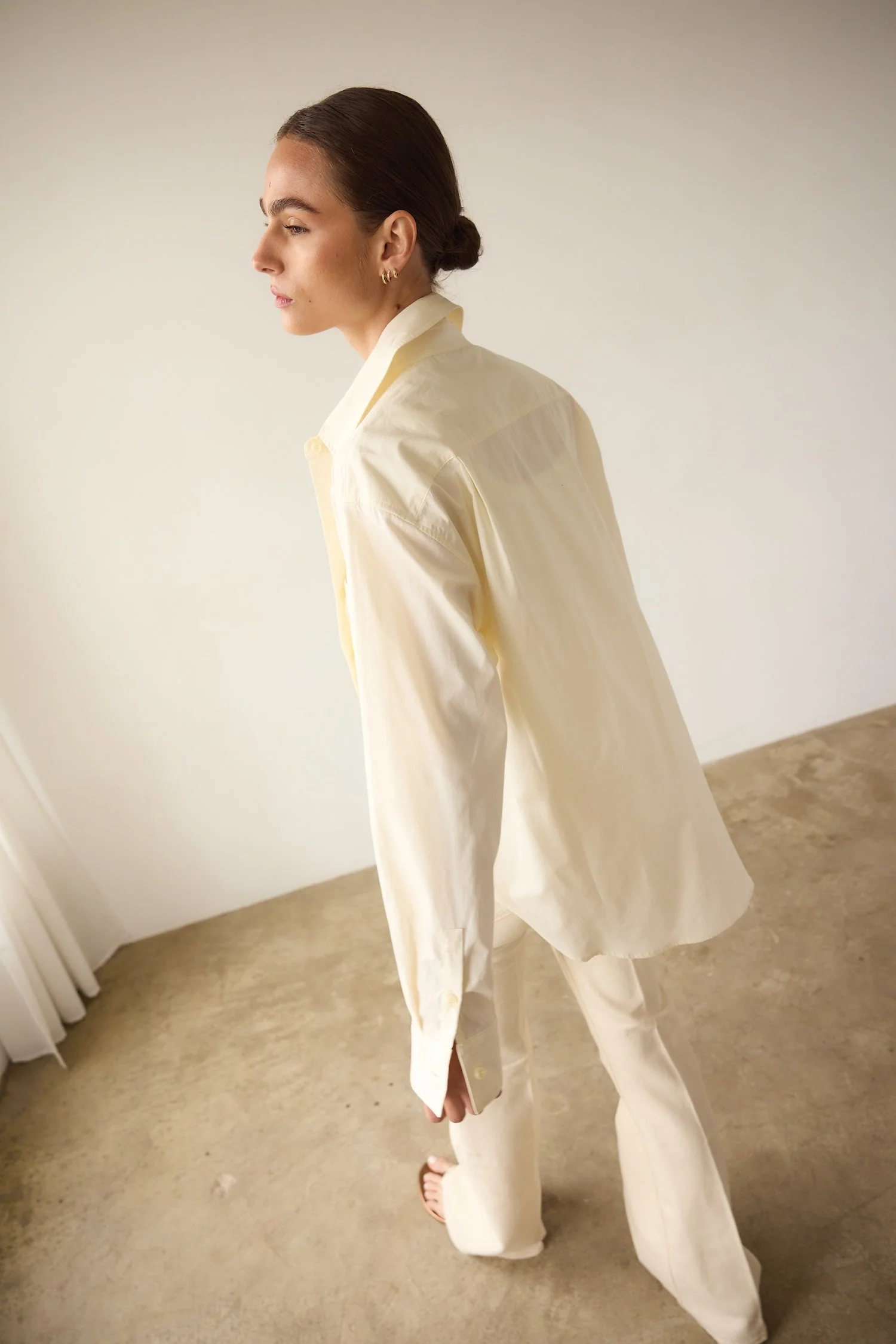 Jamie Haller - The Weekend Shirt in Ecru - Image 11