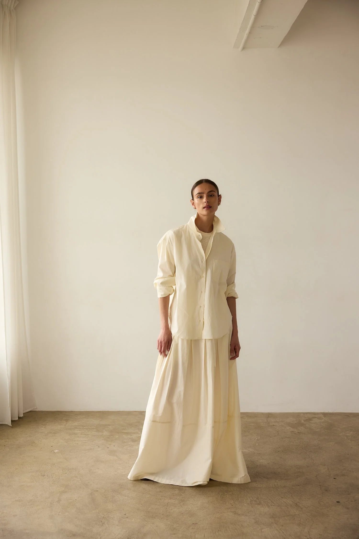 Jamie Haller - The Weekend Shirt in Ecru - Image 13